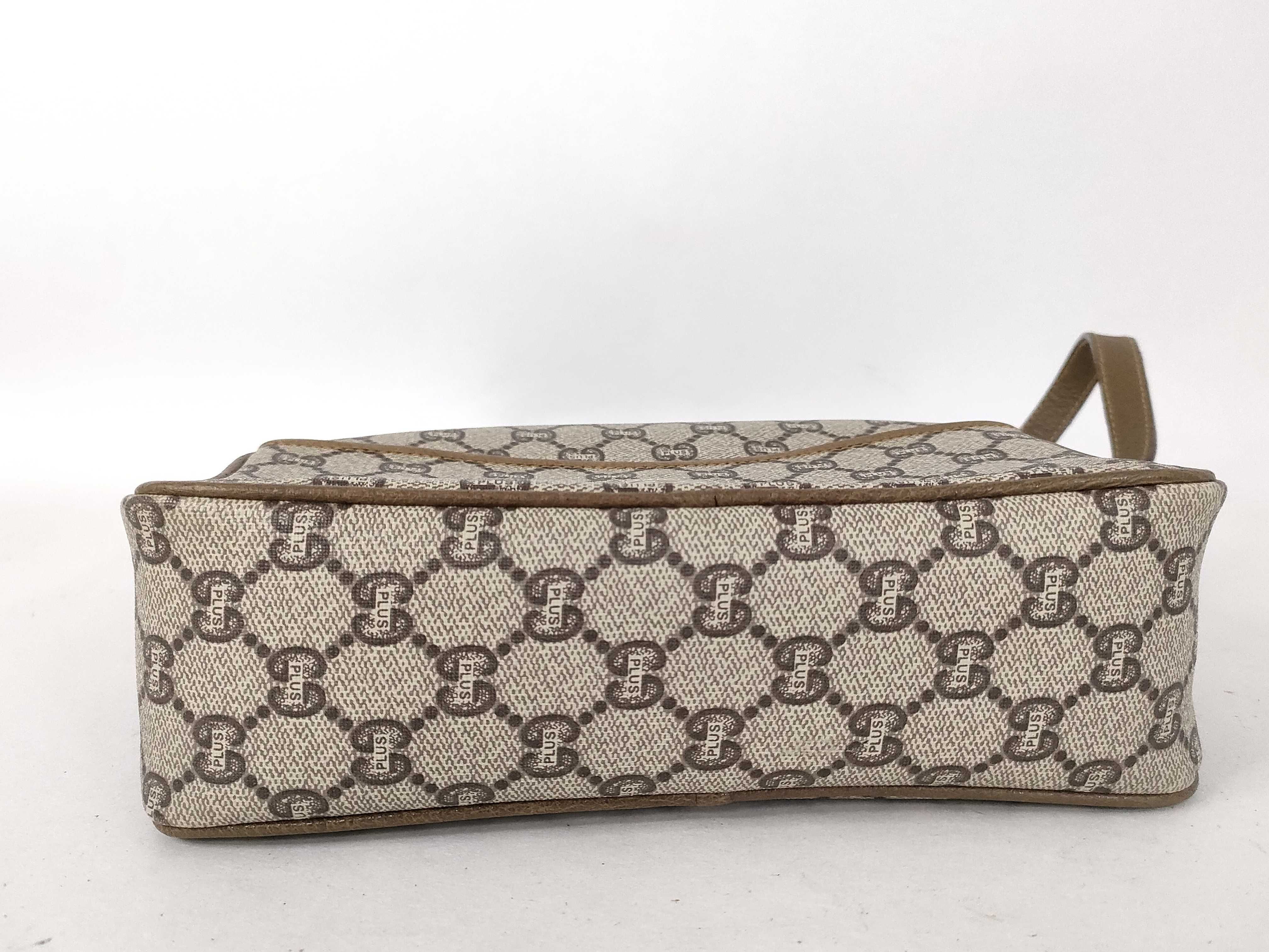 GG Plus Shoulder Bag, Gucci Plus Brown Shoulder Bag — view 7