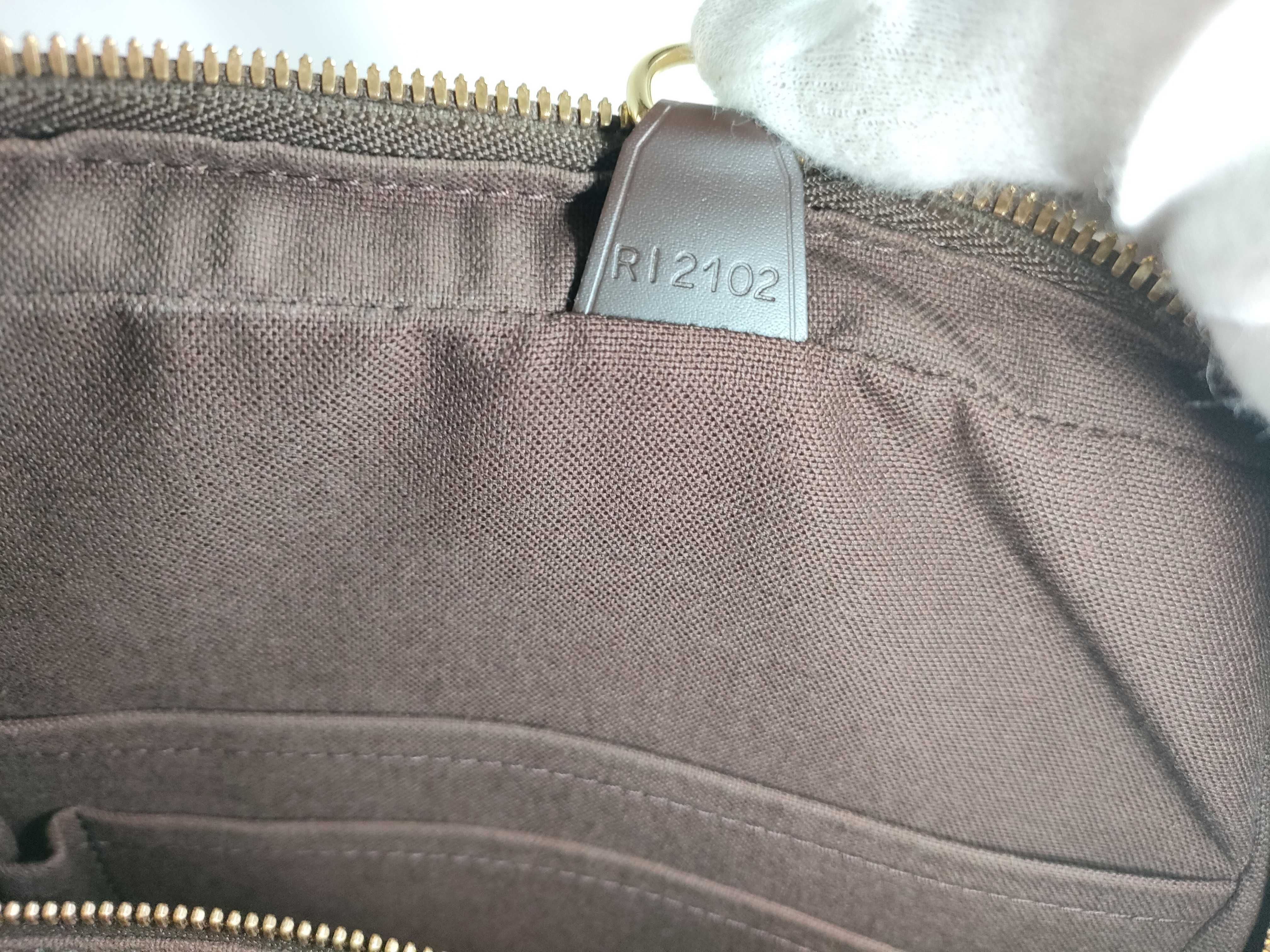 Damier Louis Vuitton Brown Damier Port Document Voyage N41124 Business Bag — view 14