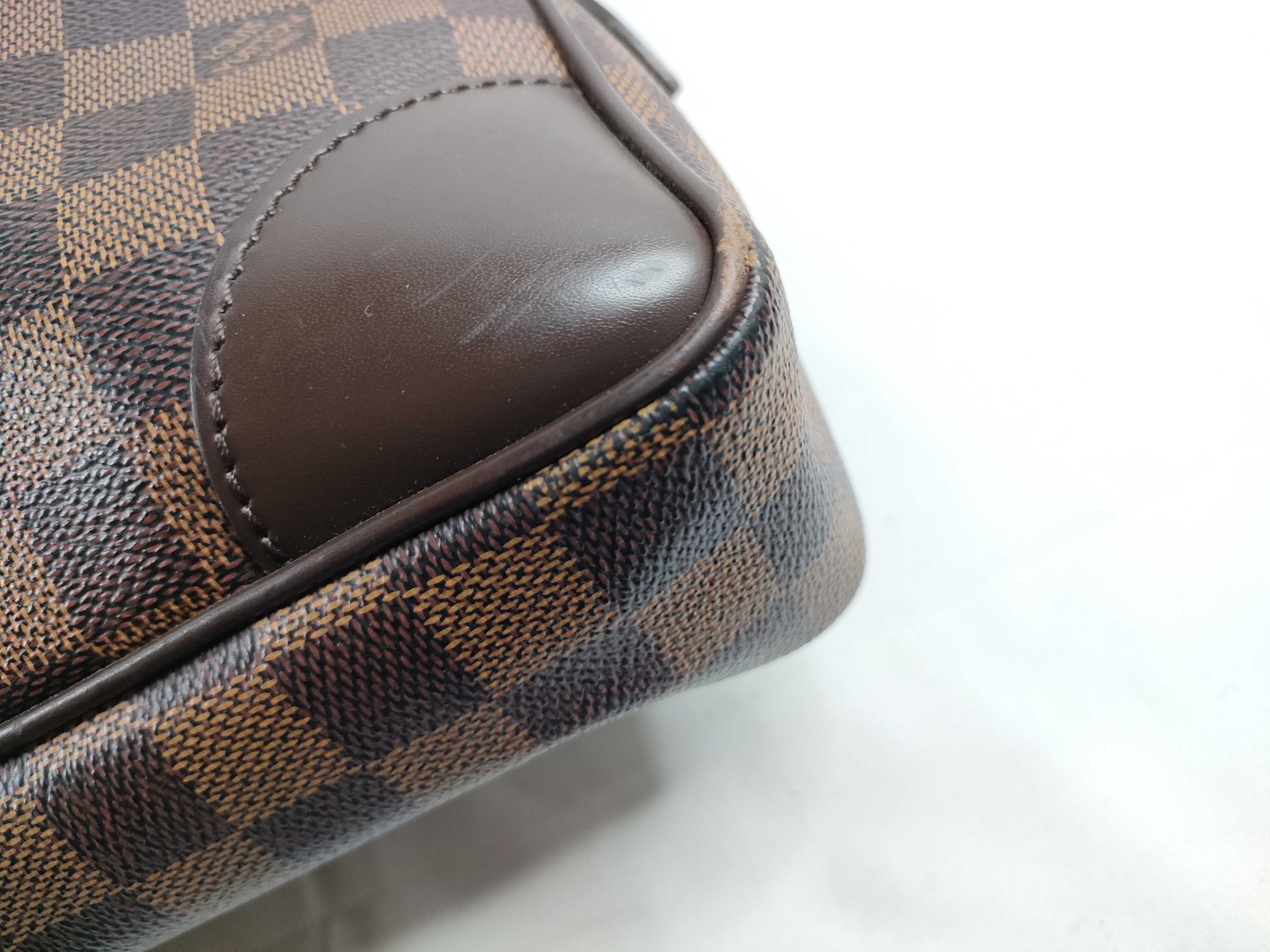 Damier Louis Vuitton Brown Damier Port Document Voyage N41124 Business Bag — view 5