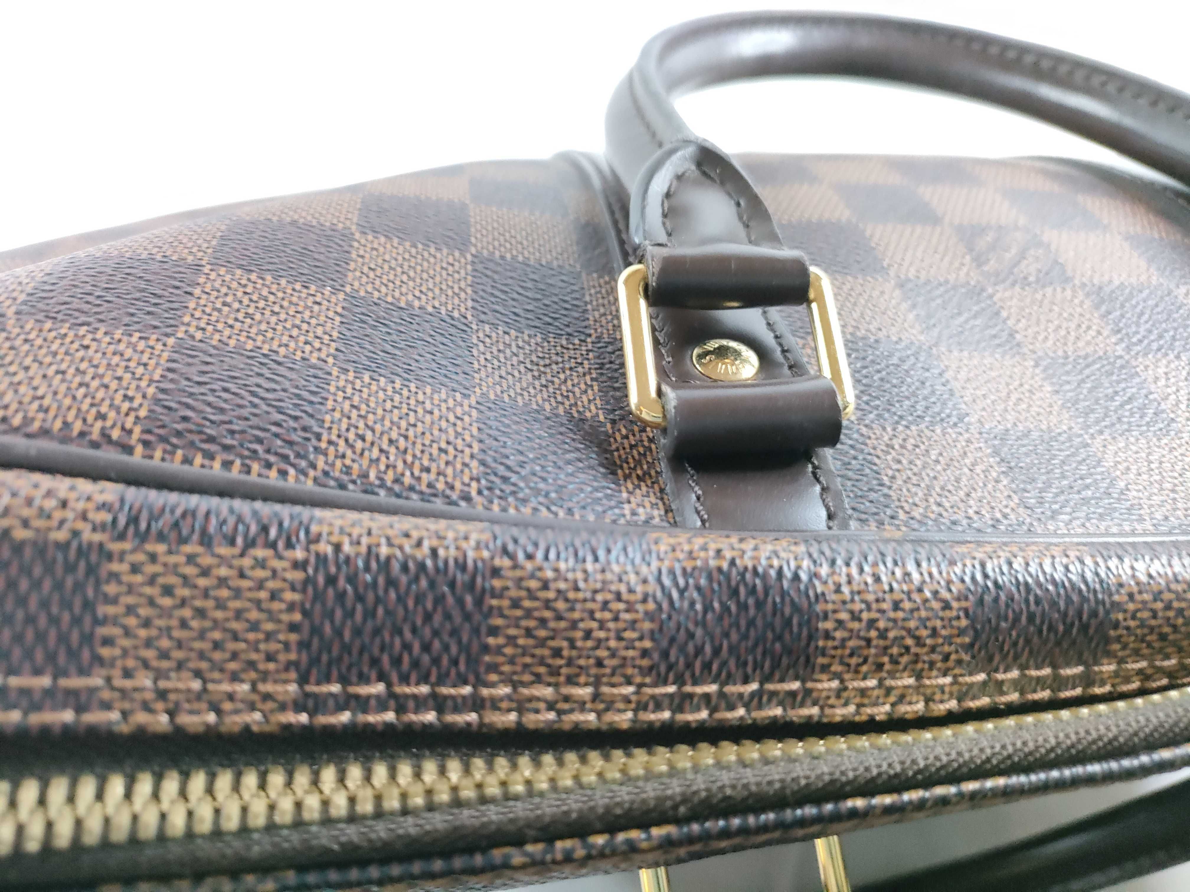 Damier Louis Vuitton Brown Damier Port Document Voyage N41124 Business Bag — view 9