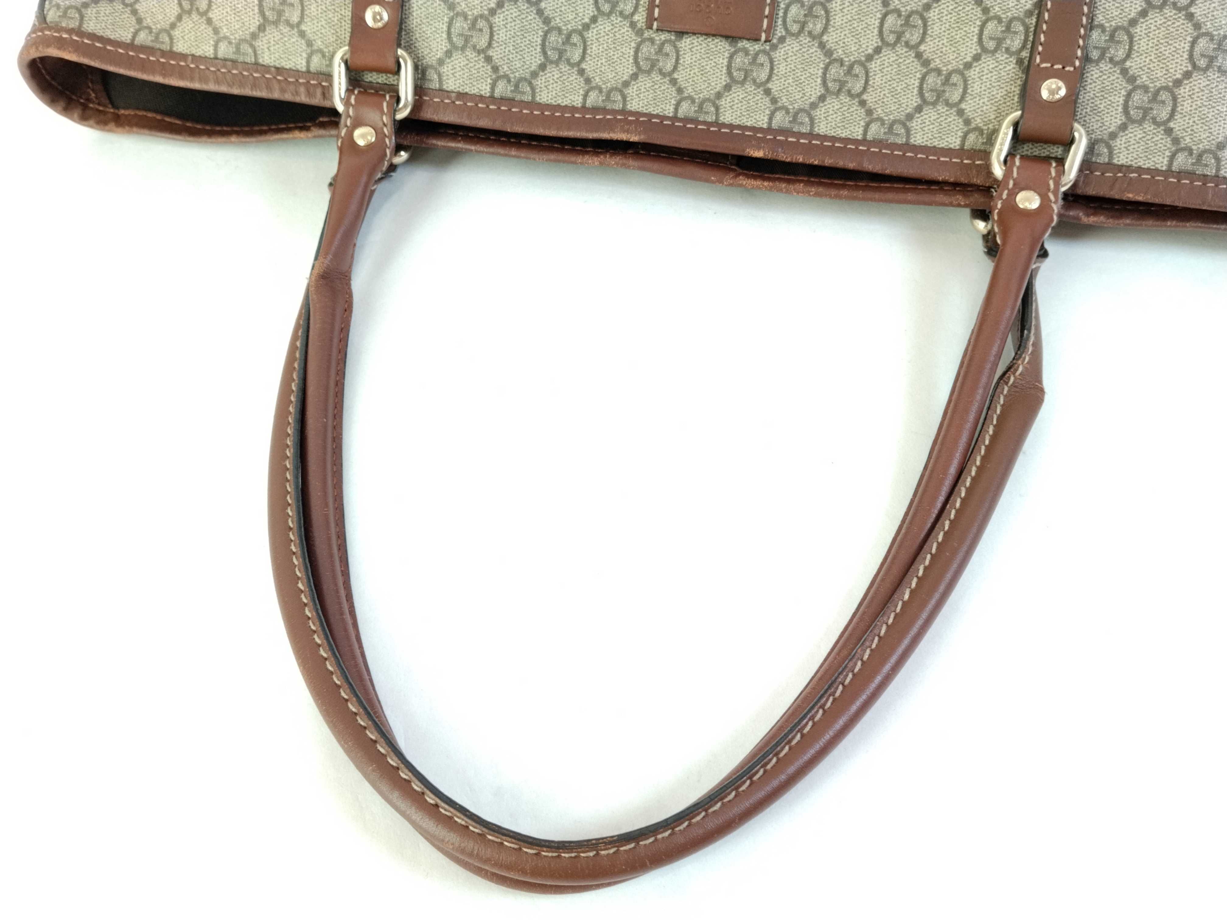 GG Supreme Tote Bag, Brown, 197953 — view 3