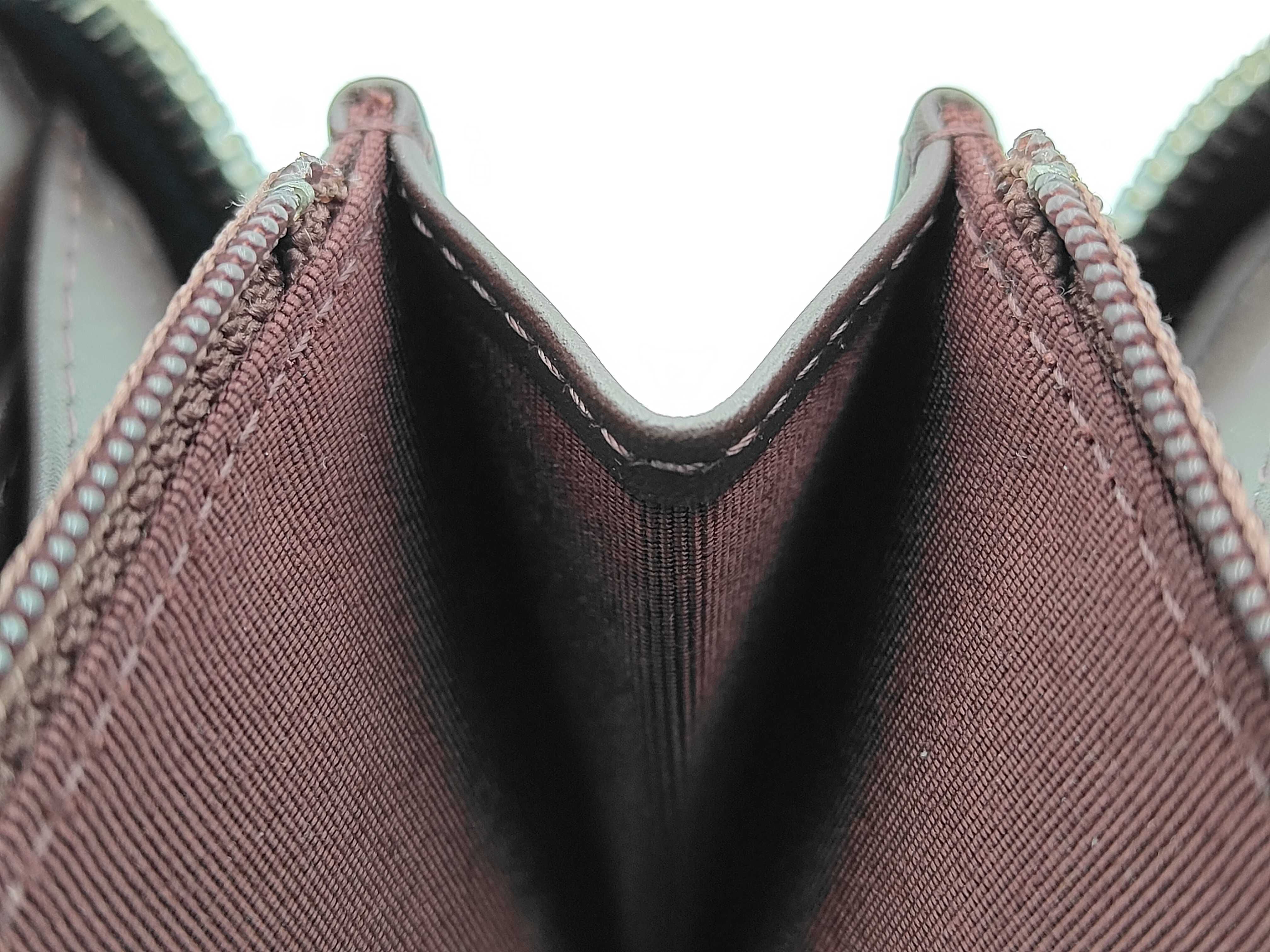 V-stitch round long wallet — view 10