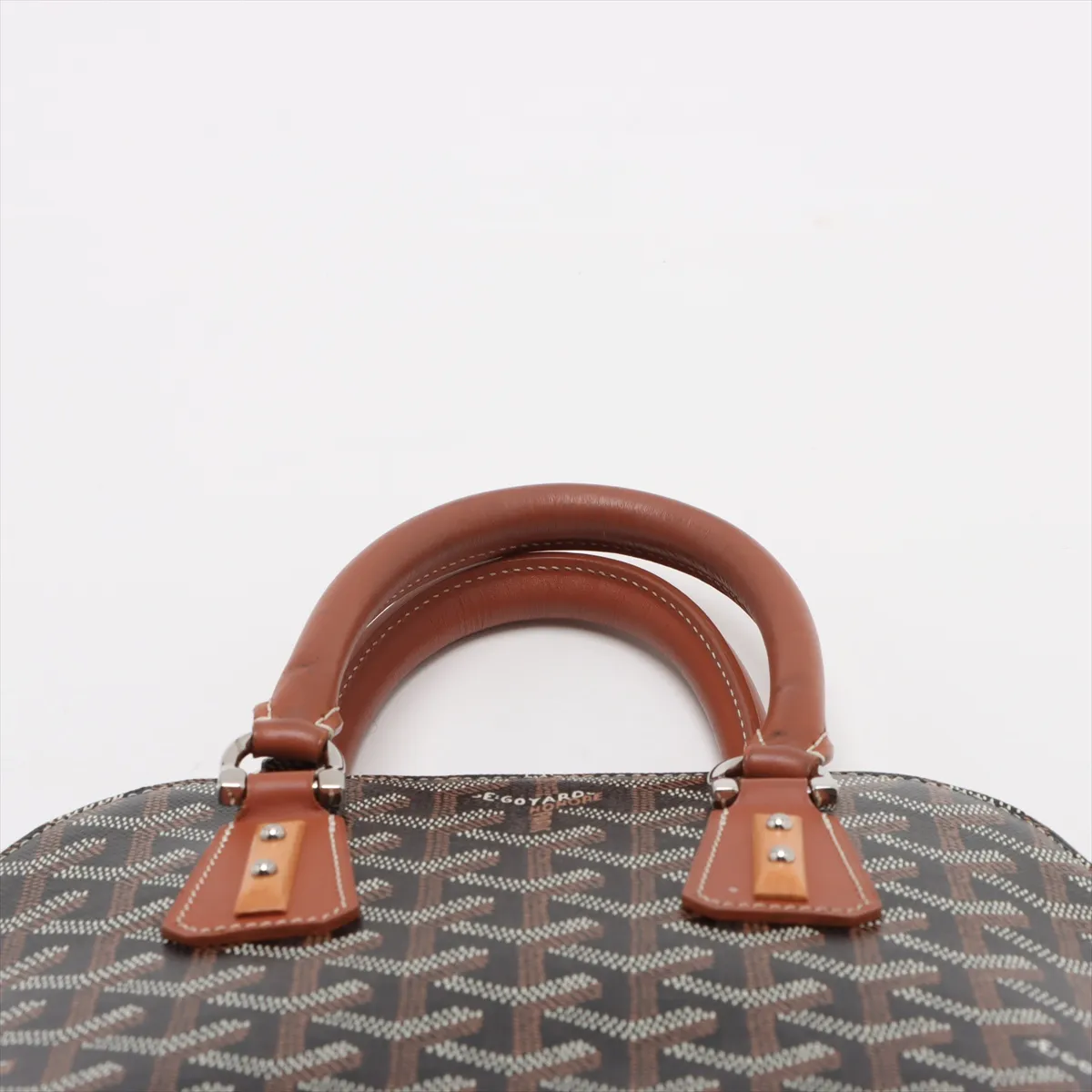 Vendome PVC x Leather 2WAY Handbag Brown — view 6
