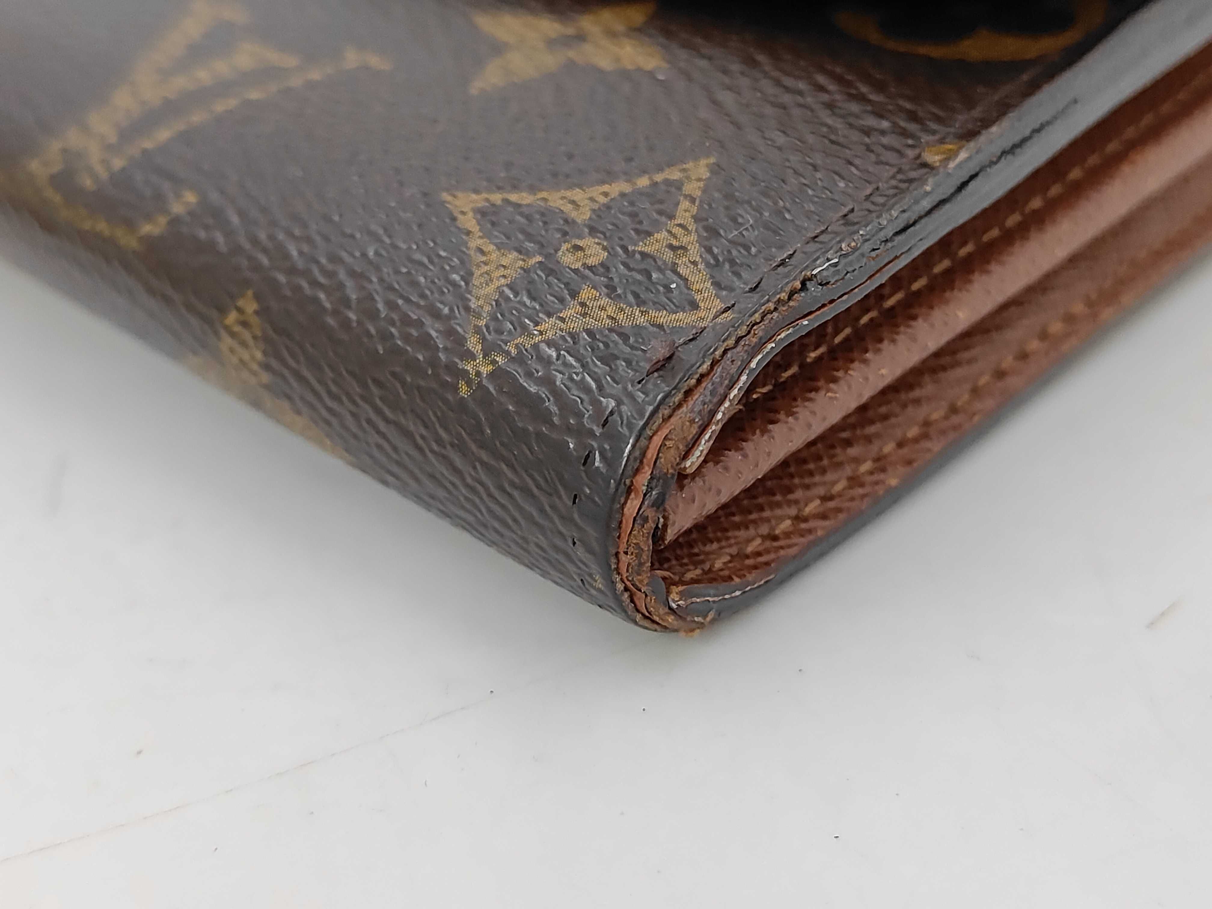 Monogram Louis Vuitton Monogram Portefeuille Sarah CT0142 Wallet — view 3