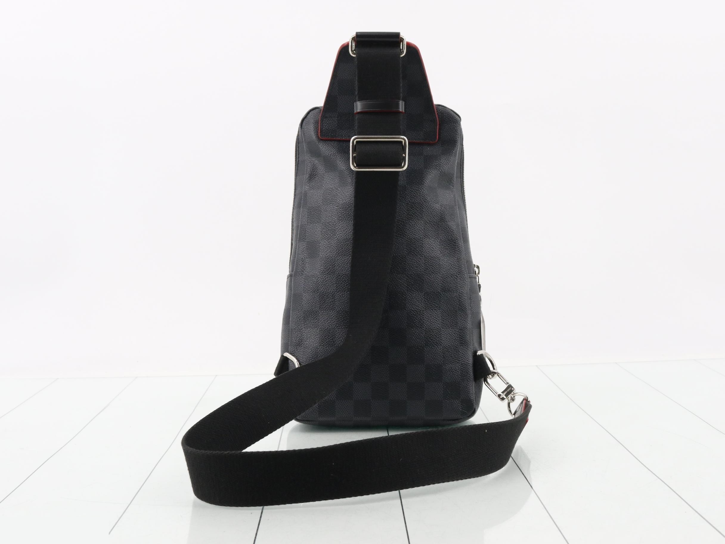 Damier Graphite Alps Avenue Sling Bag (Waist Bag) — view 2