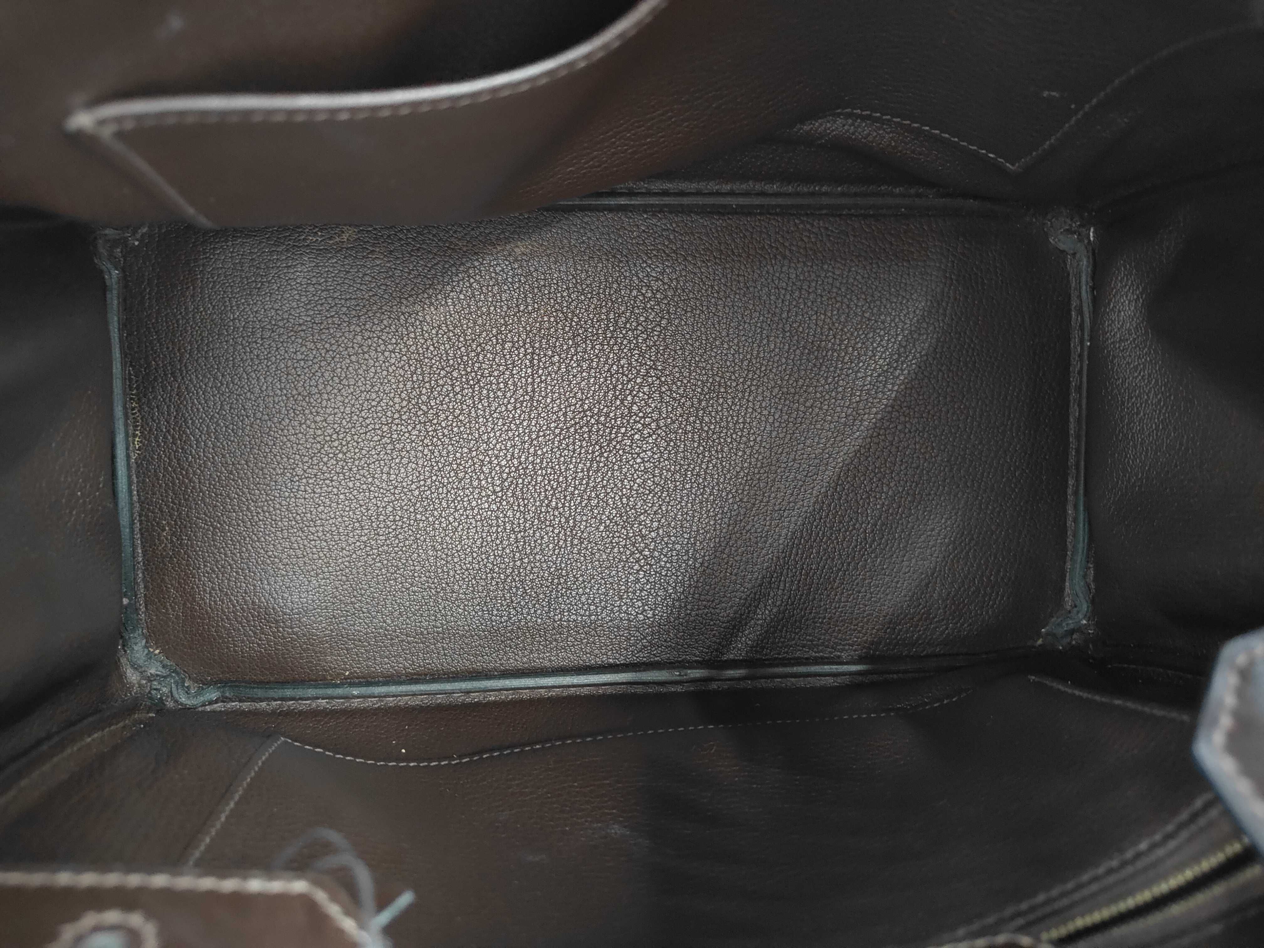 Birkin 30 Box Calf Brown Gold Hardware I Stamp Handbag — view 5