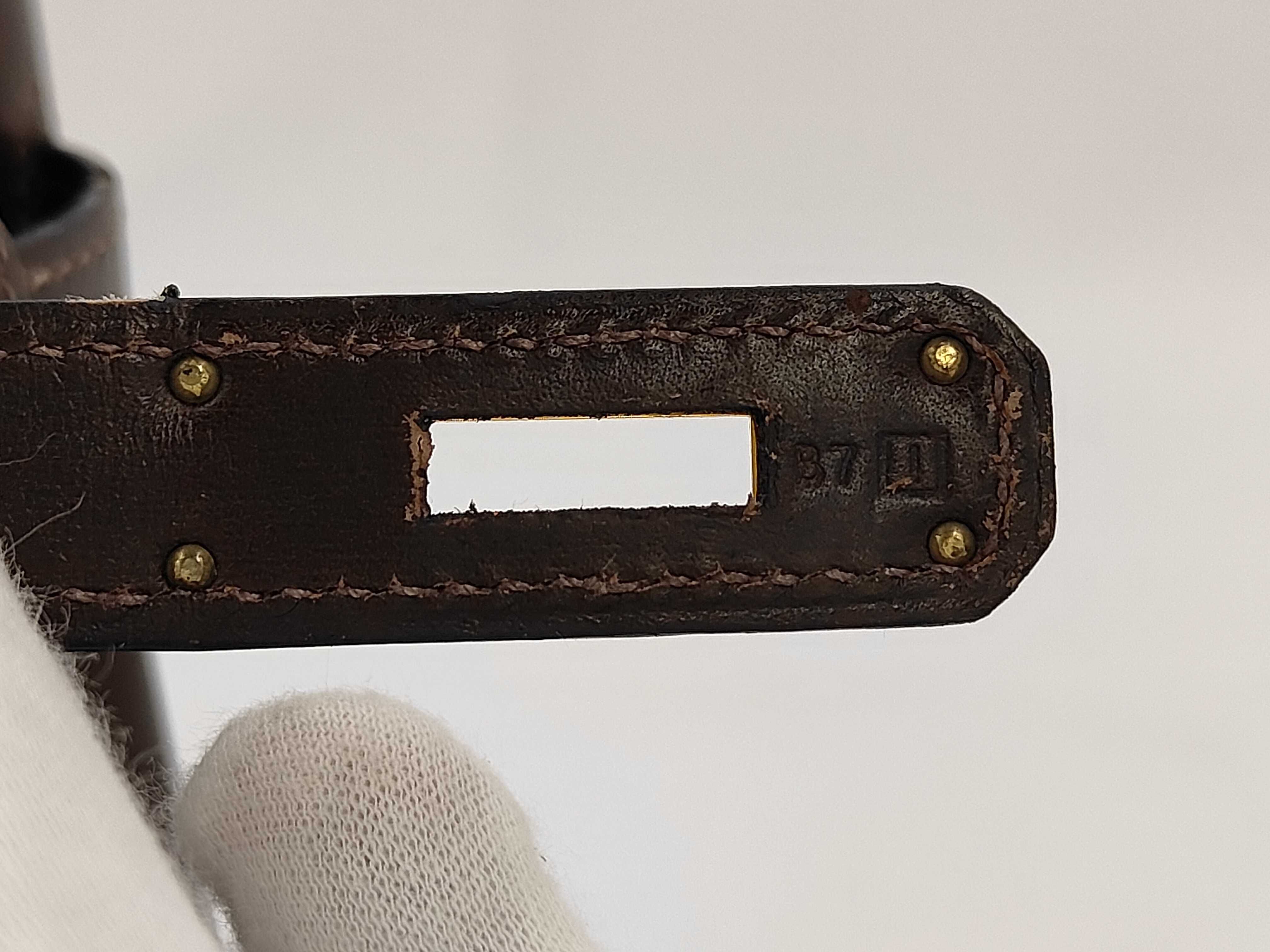 Birkin 30 Box Calf Brown Gold Hardware I Stamp Handbag — view 7