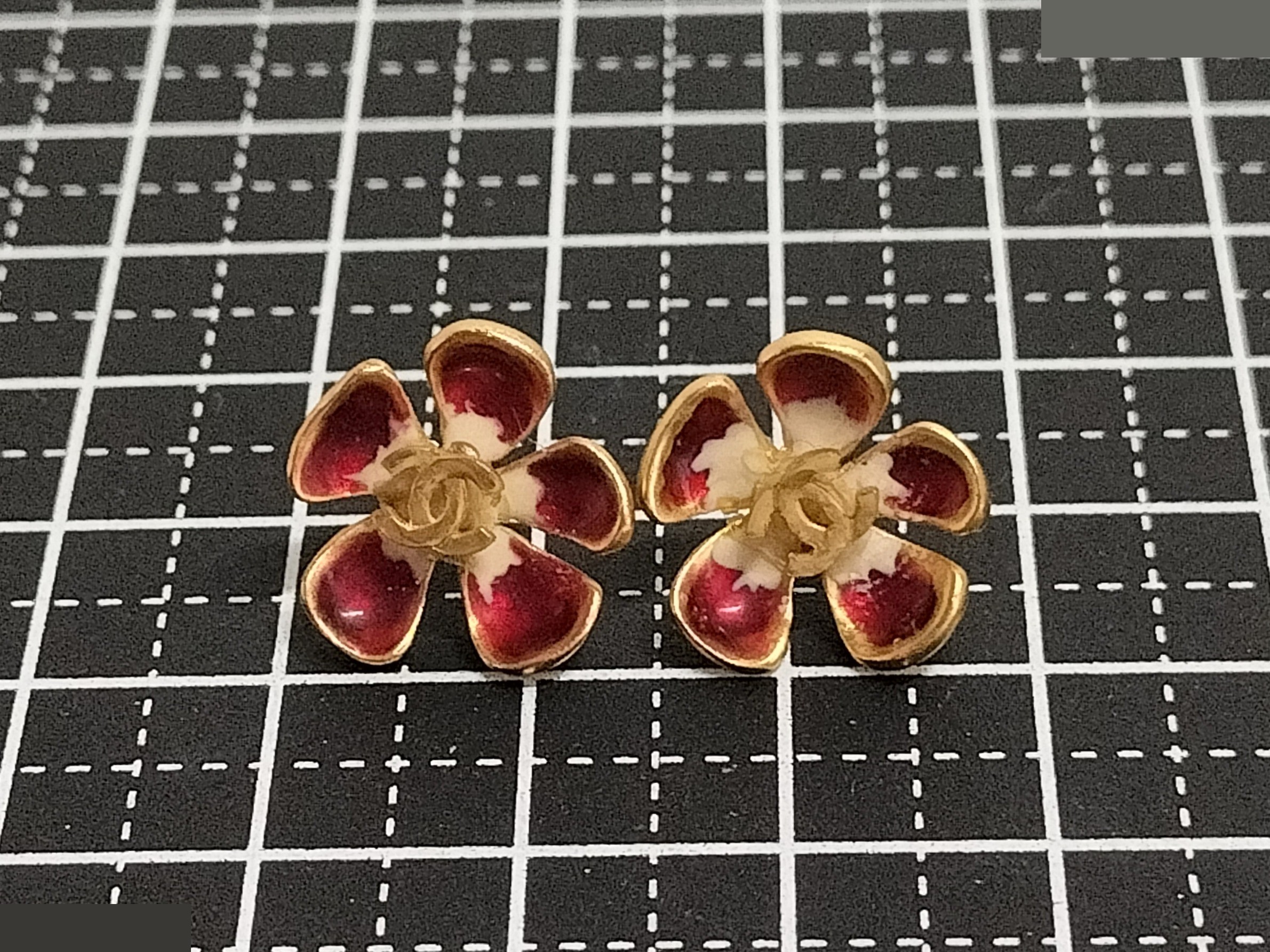 Coco Camellia Gold Earrings — view 5
