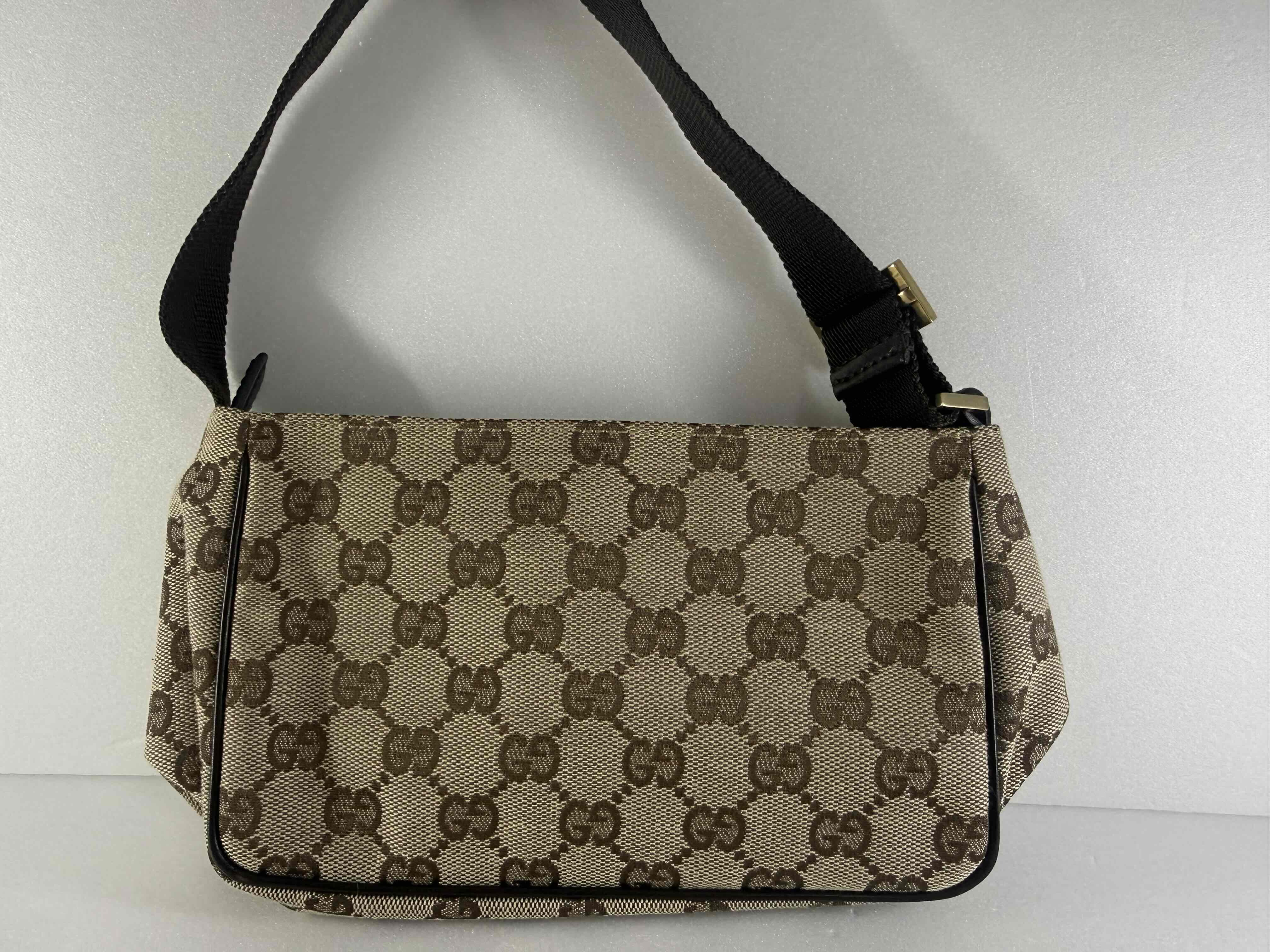 GG Canvas Handbag, Beige — view 2