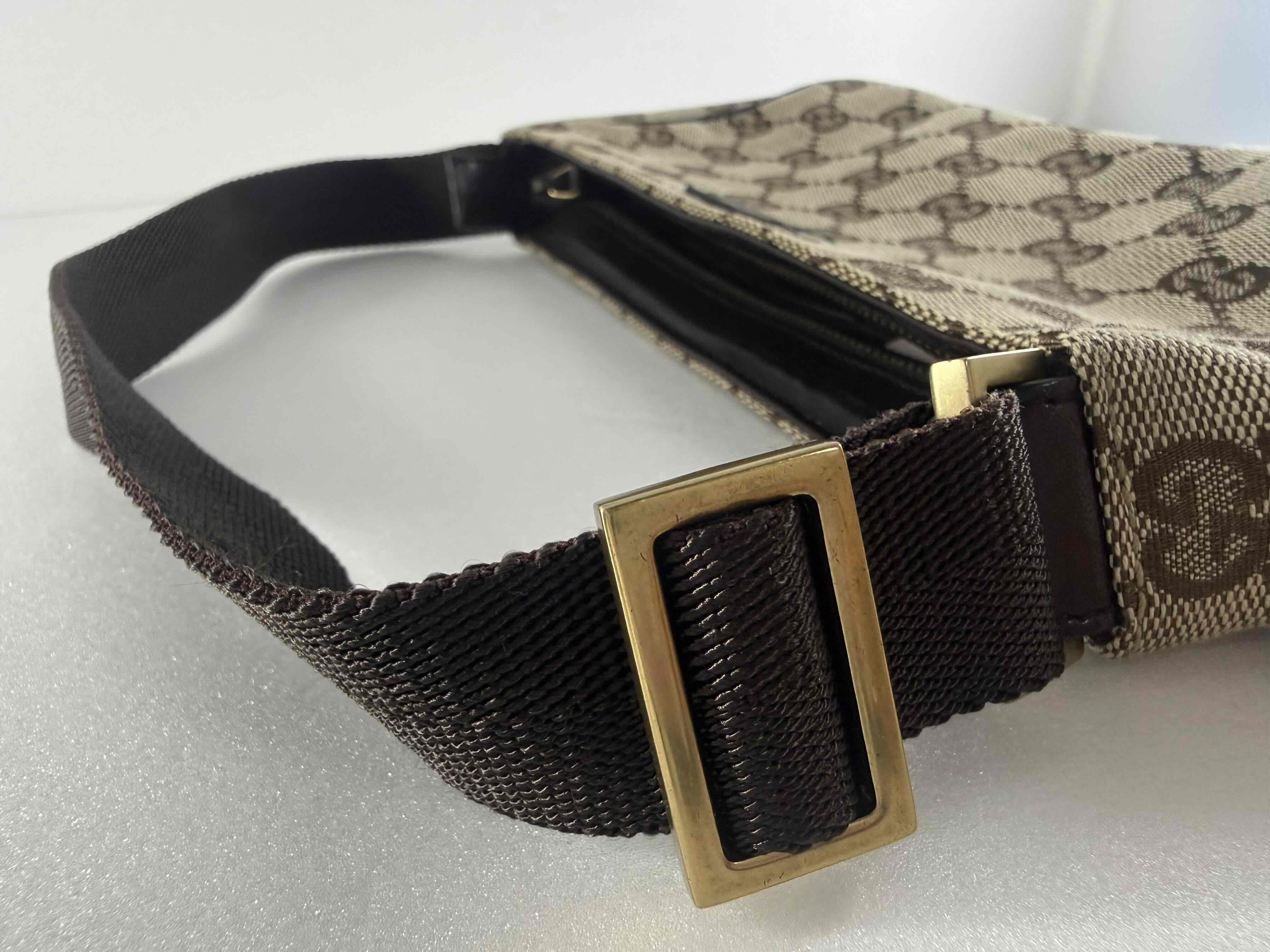 GG Canvas Handbag, Beige — view 8