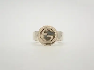Ring, Interlocking, 925, 10.9g, #18