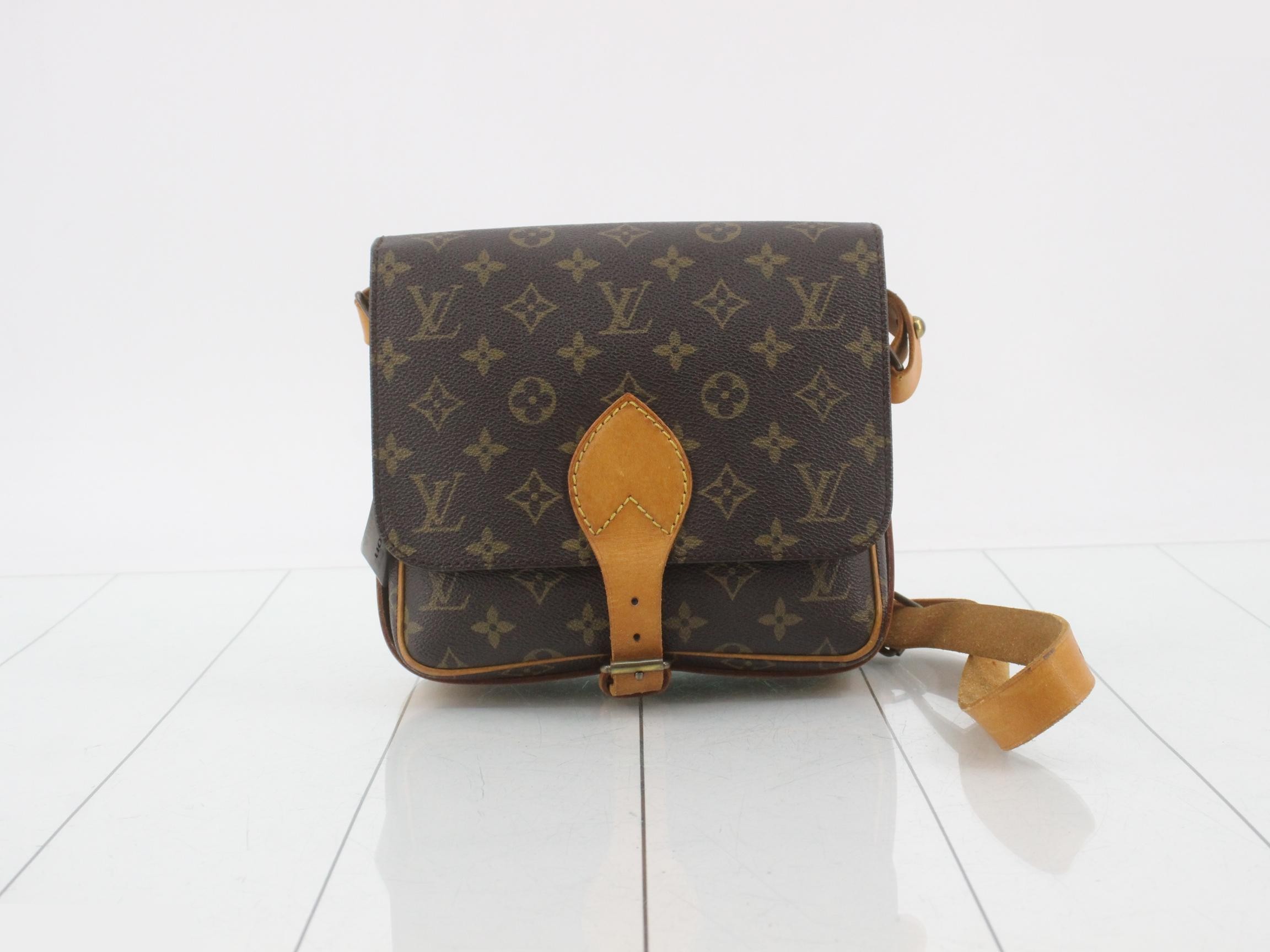 M51253 LV Monogram Cartouchiere MM Shoulder Bag