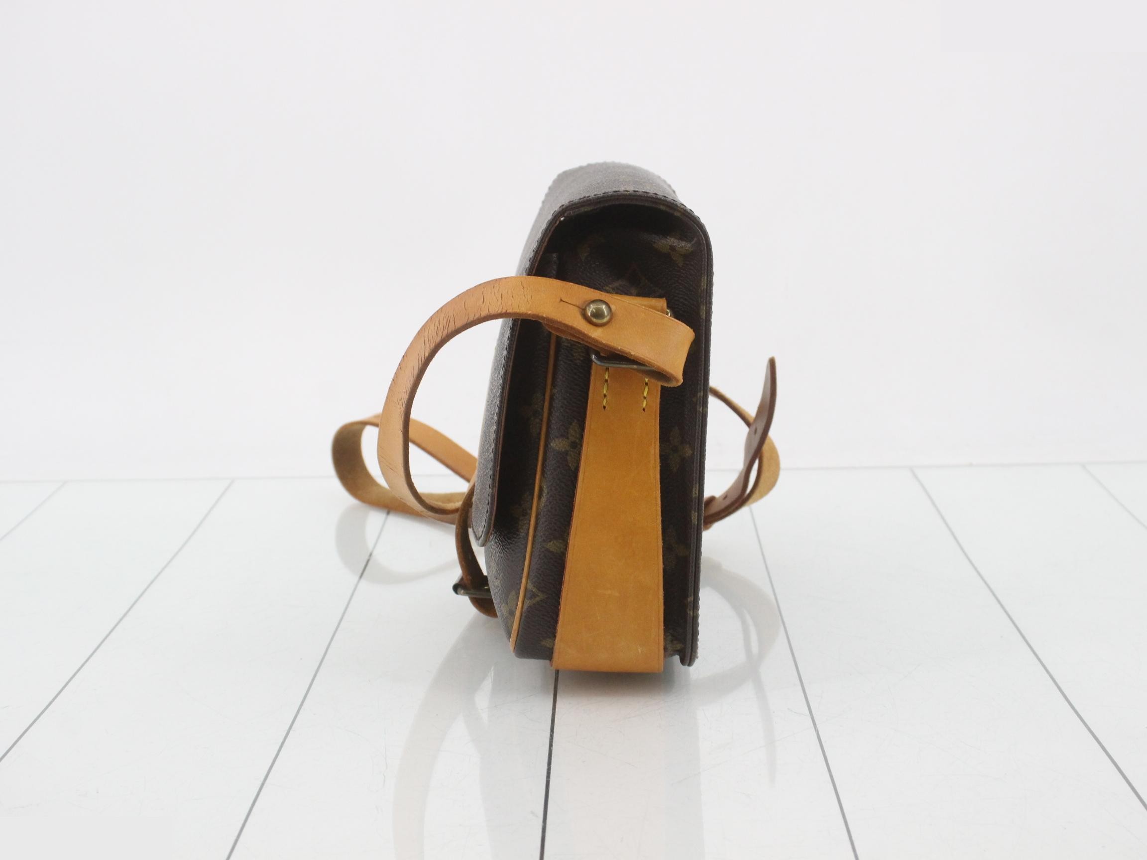 M51253 LV Monogram Cartouchiere MM Shoulder Bag — view 3
