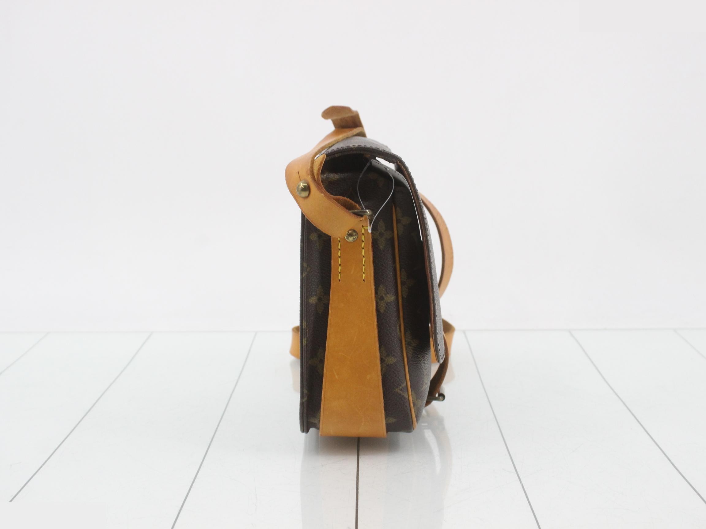 M51253 LV Monogram Cartouchiere MM Shoulder Bag — view 4