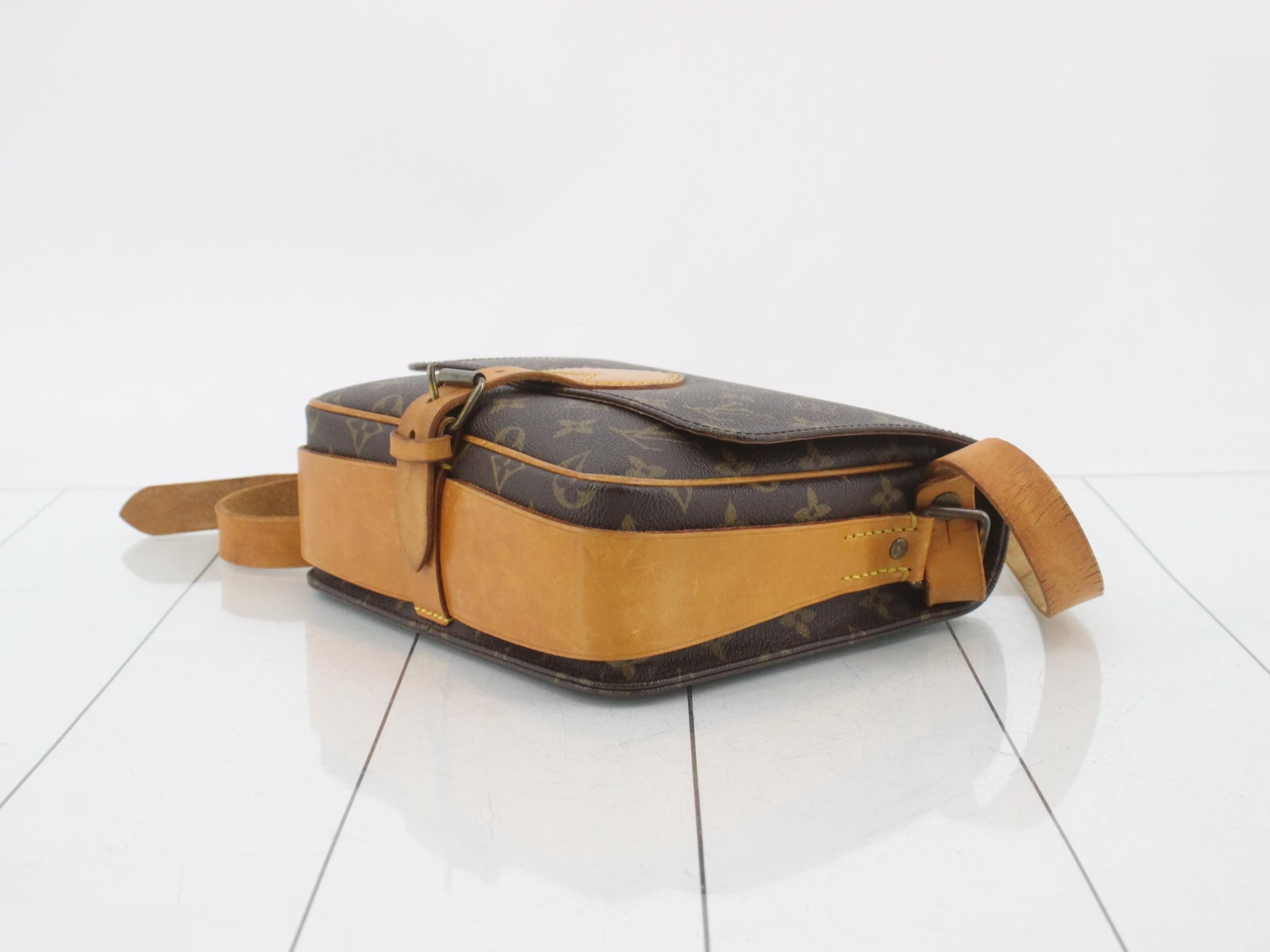 M51253 LV Monogram Cartouchiere MM Shoulder Bag — view 6