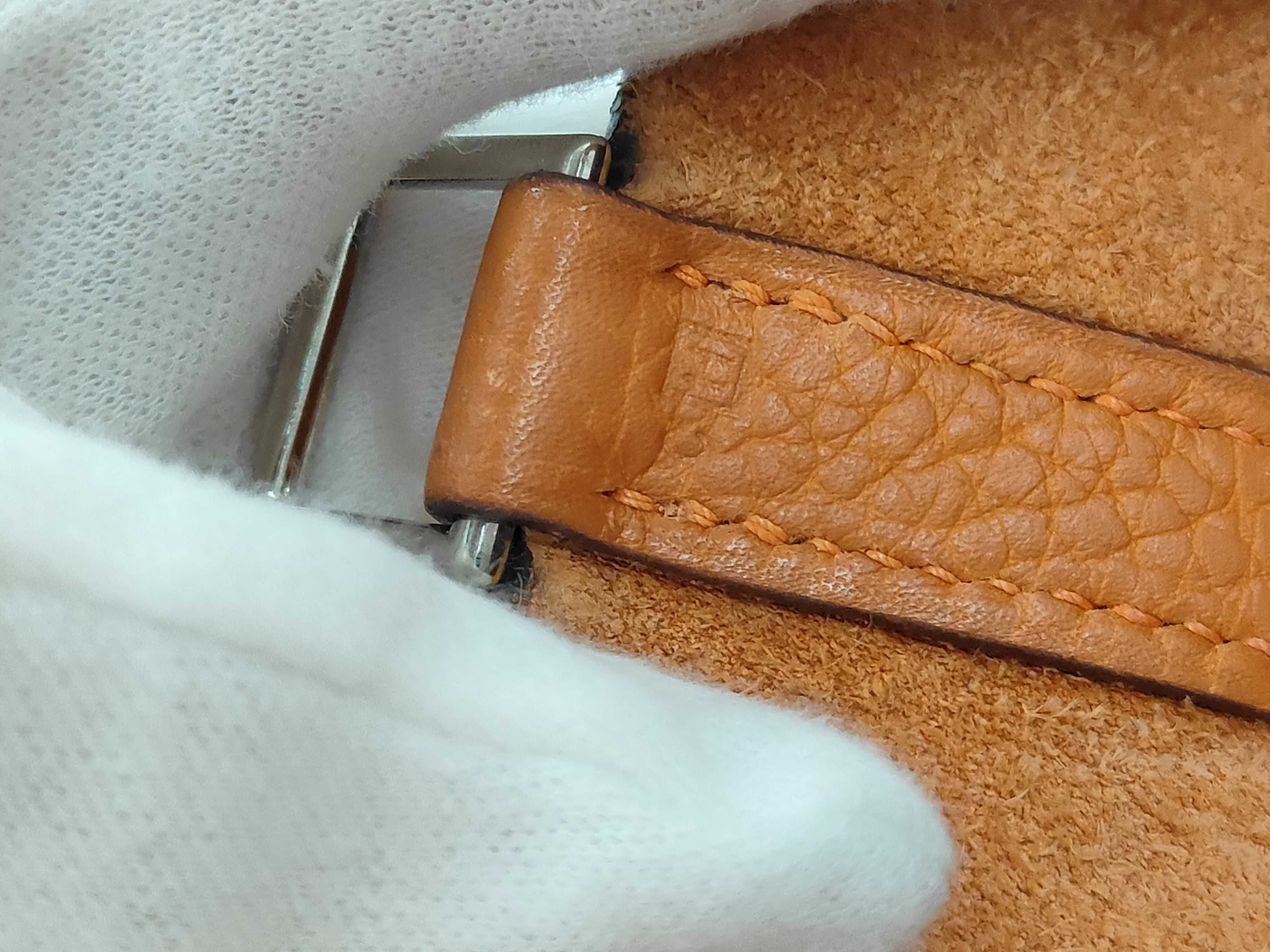 Picotan H stamp orange handbag — view 11