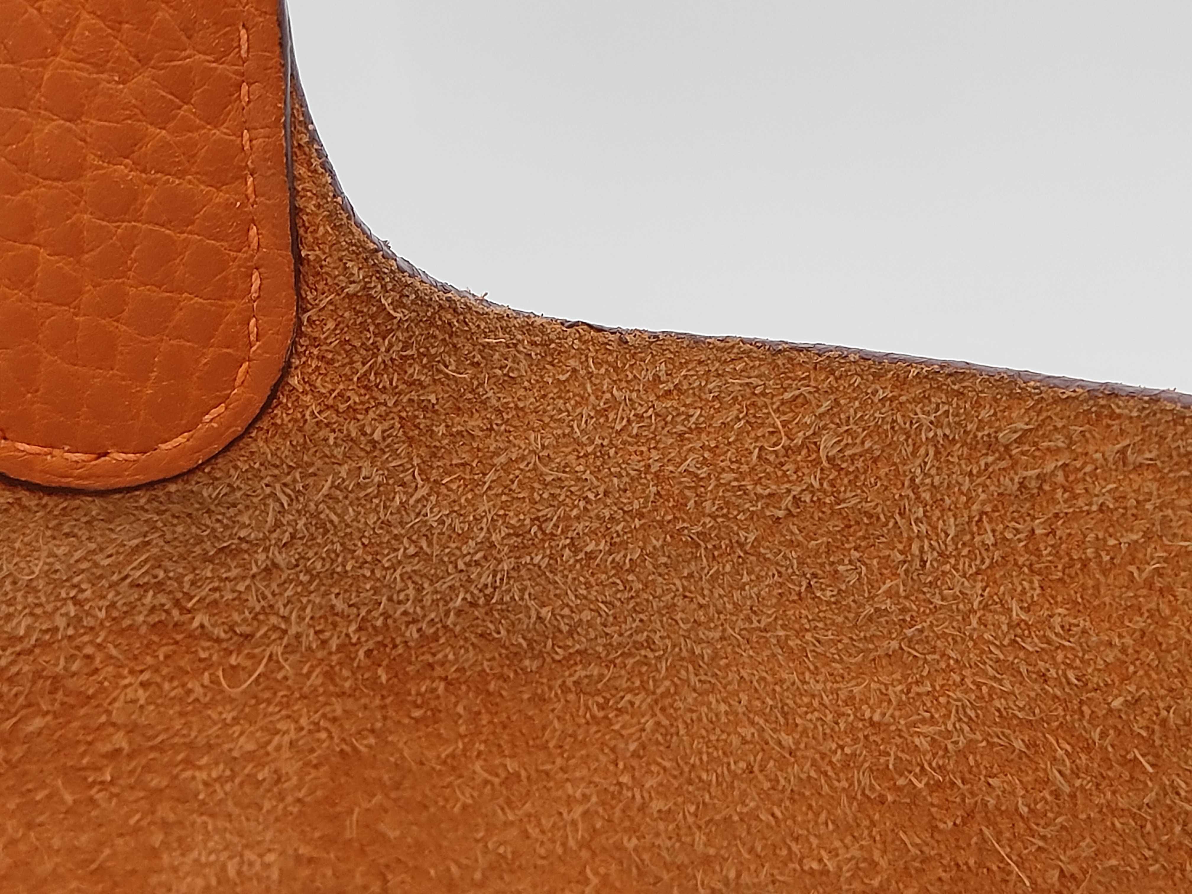Picotan H stamp orange handbag — view 4