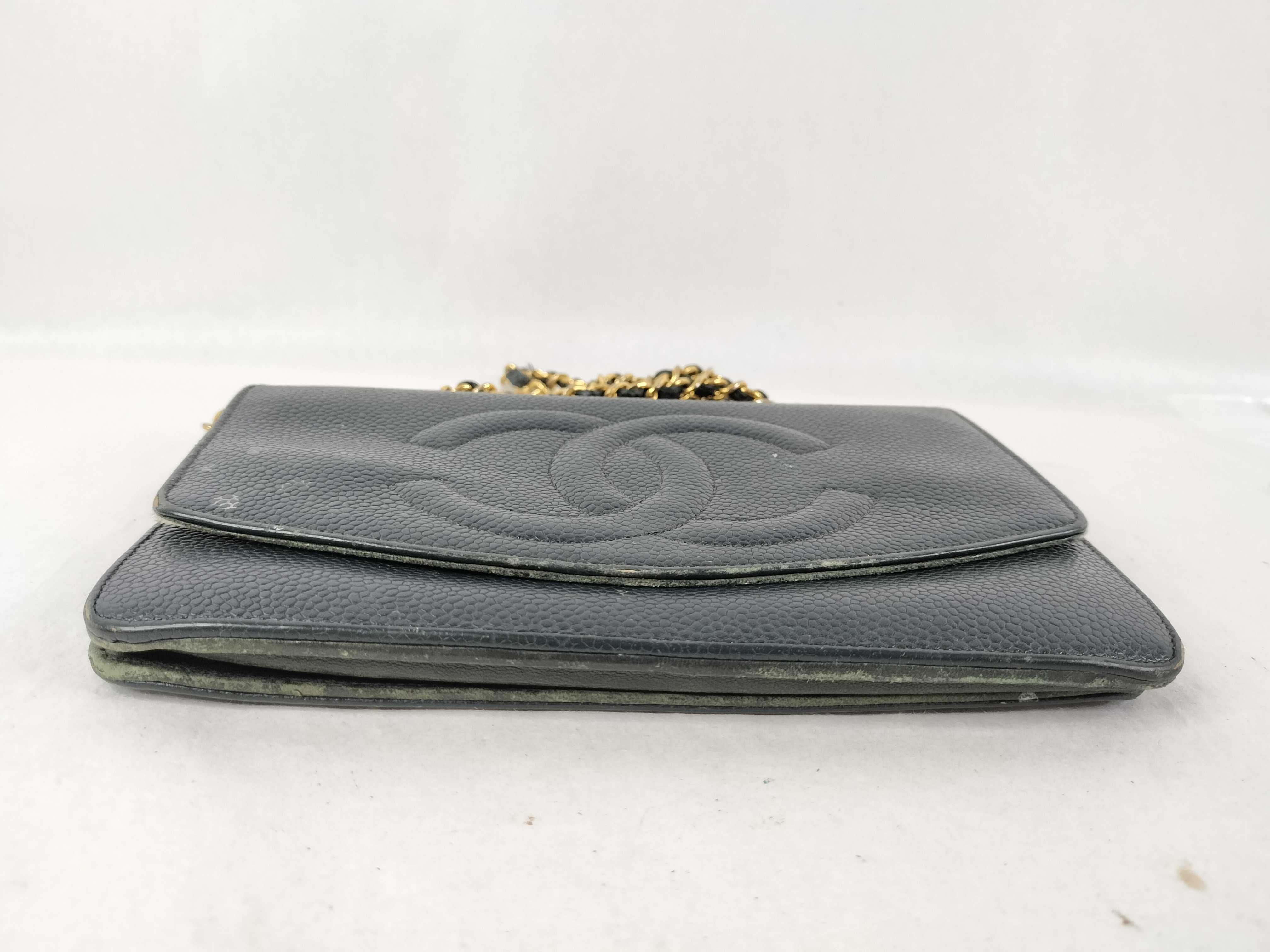 Caviar Skin Chain Wallet — view 4