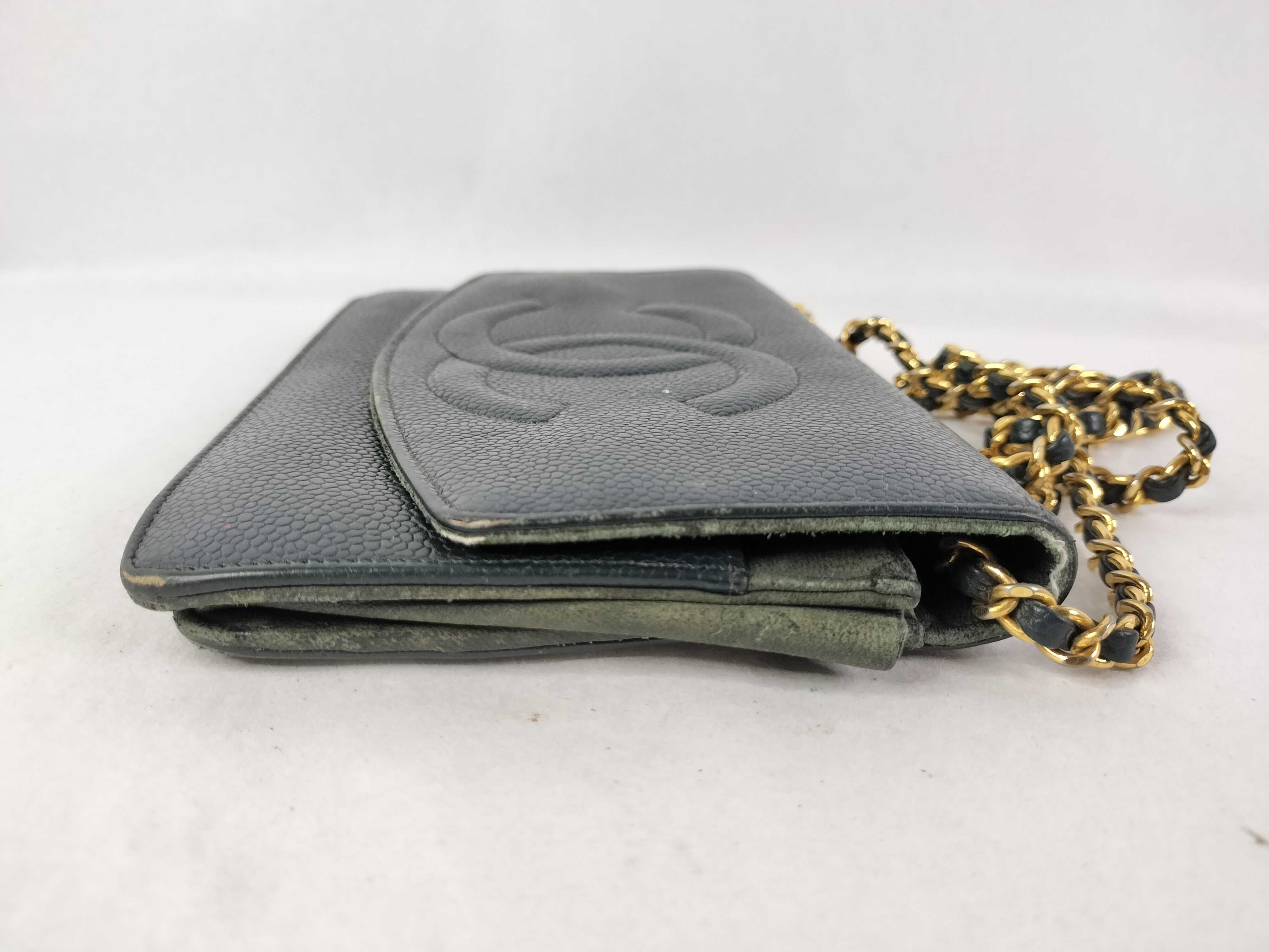 Caviar Skin Chain Wallet — view 5