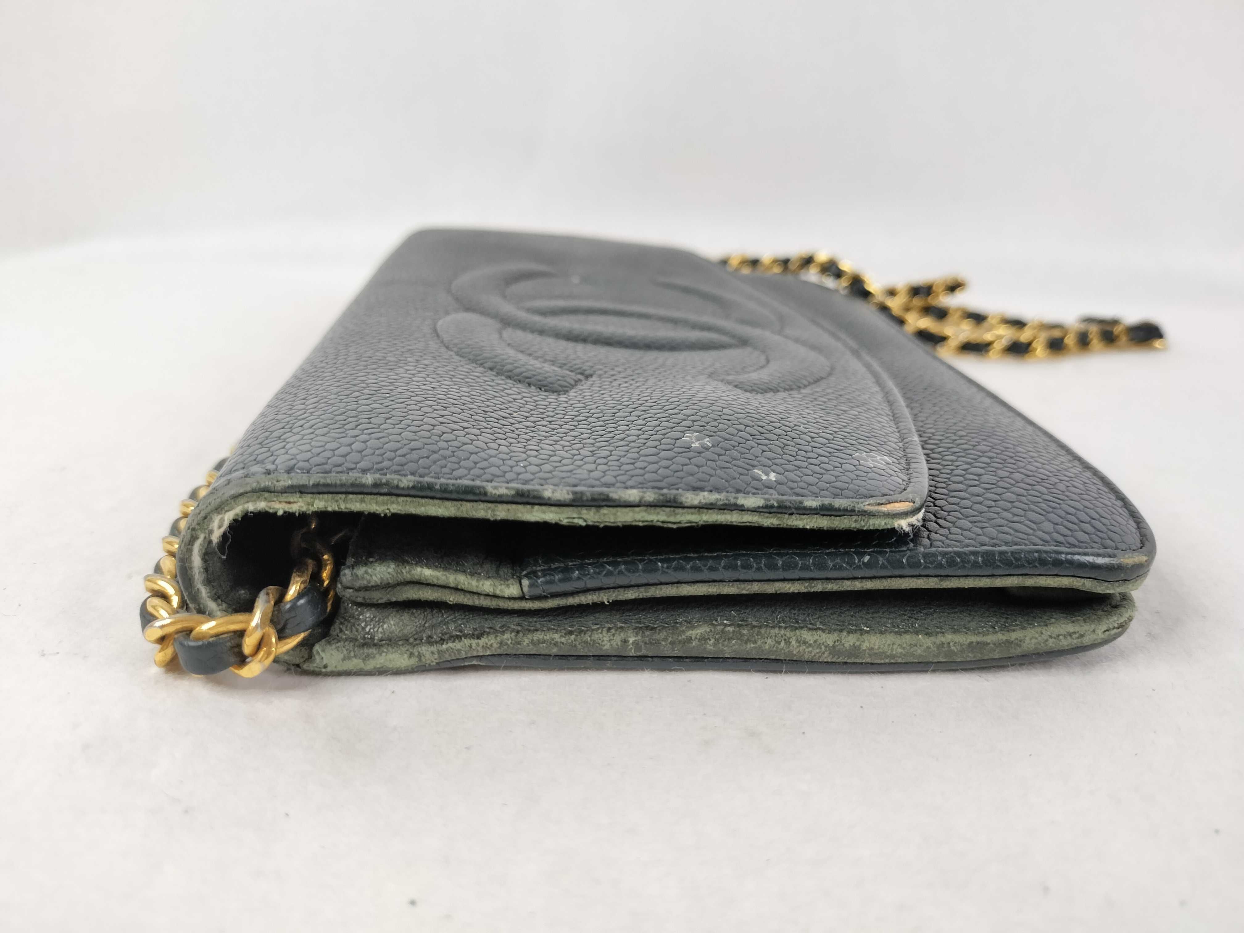 Caviar Skin Chain Wallet — view 6