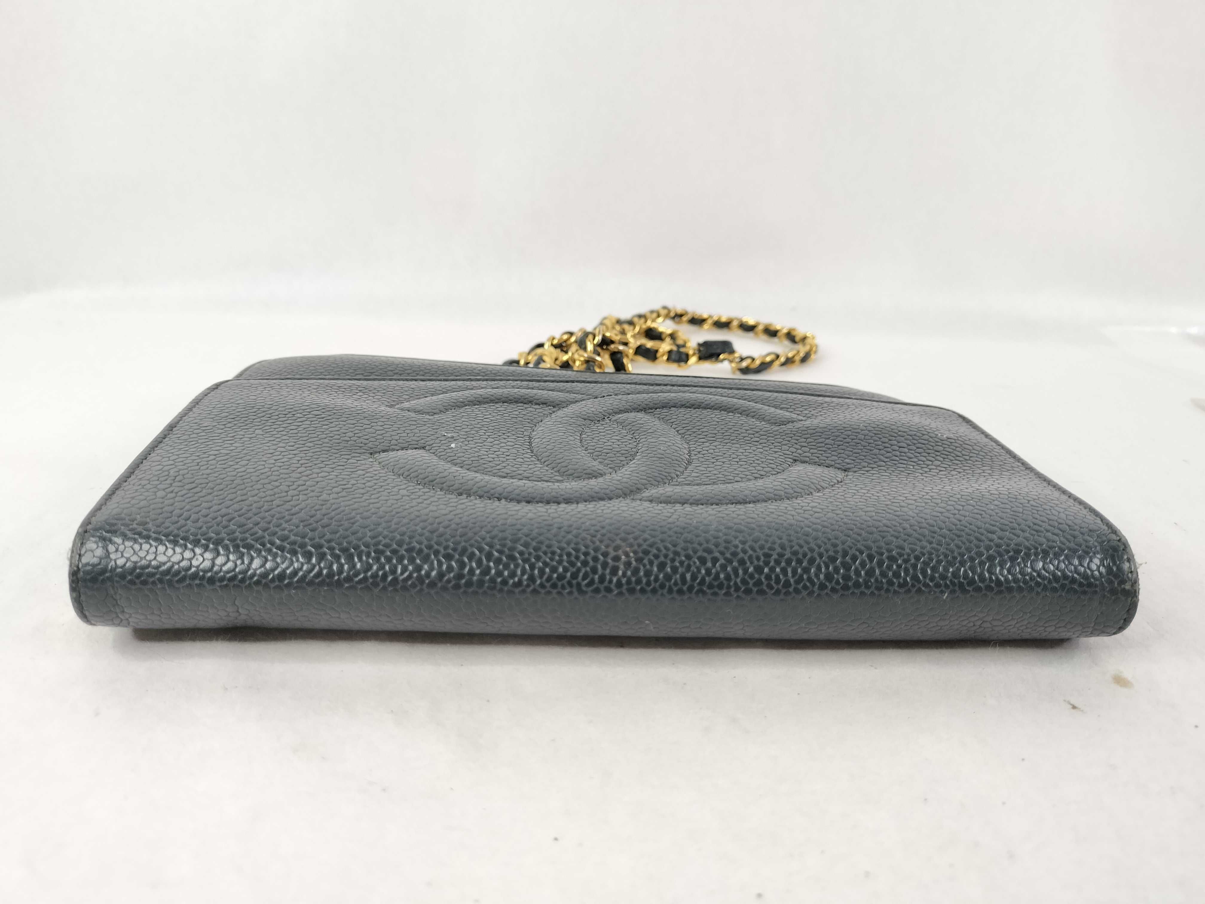 Caviar Skin Chain Wallet — view 7