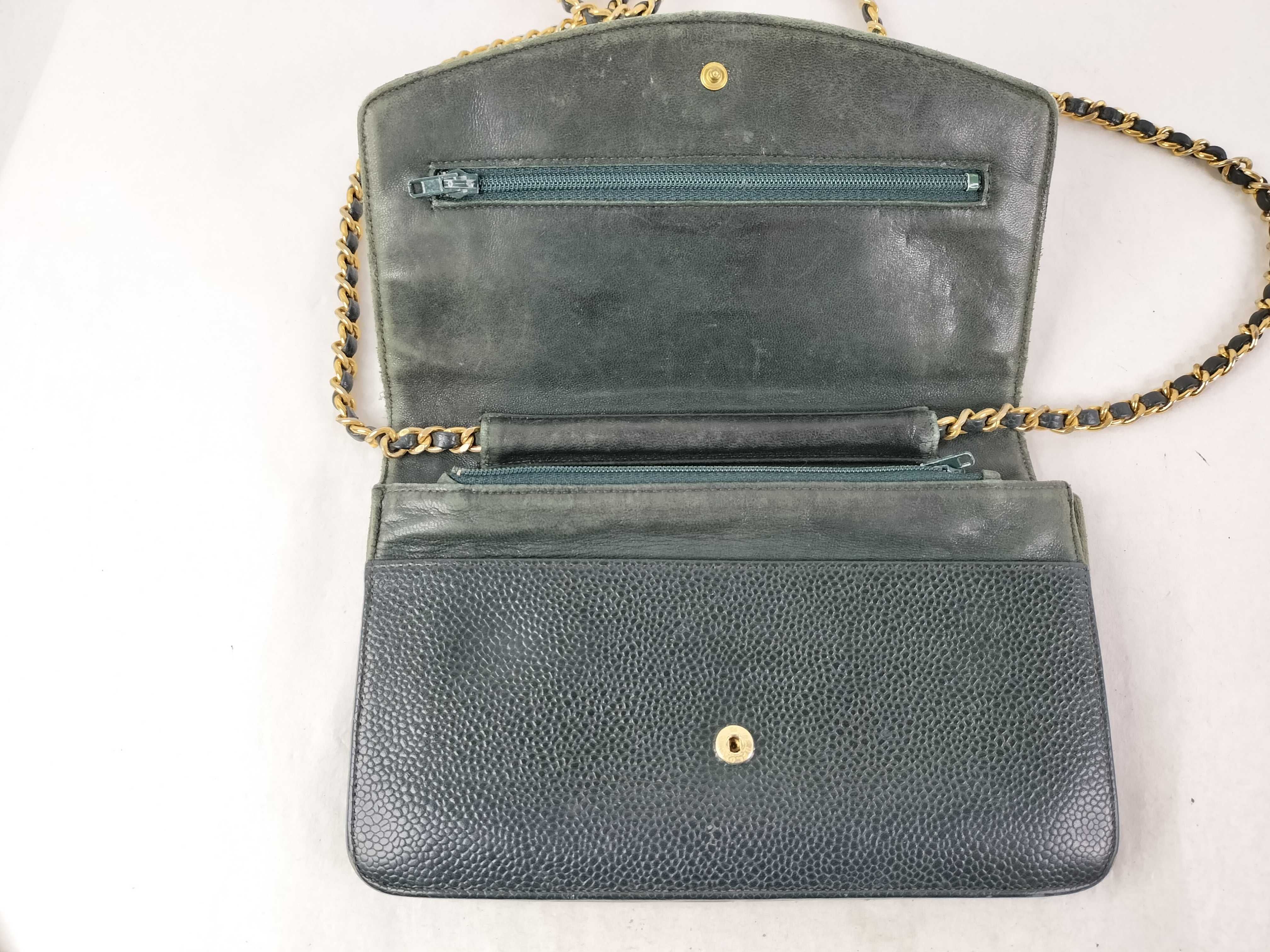 Caviar Skin Chain Wallet — view 9