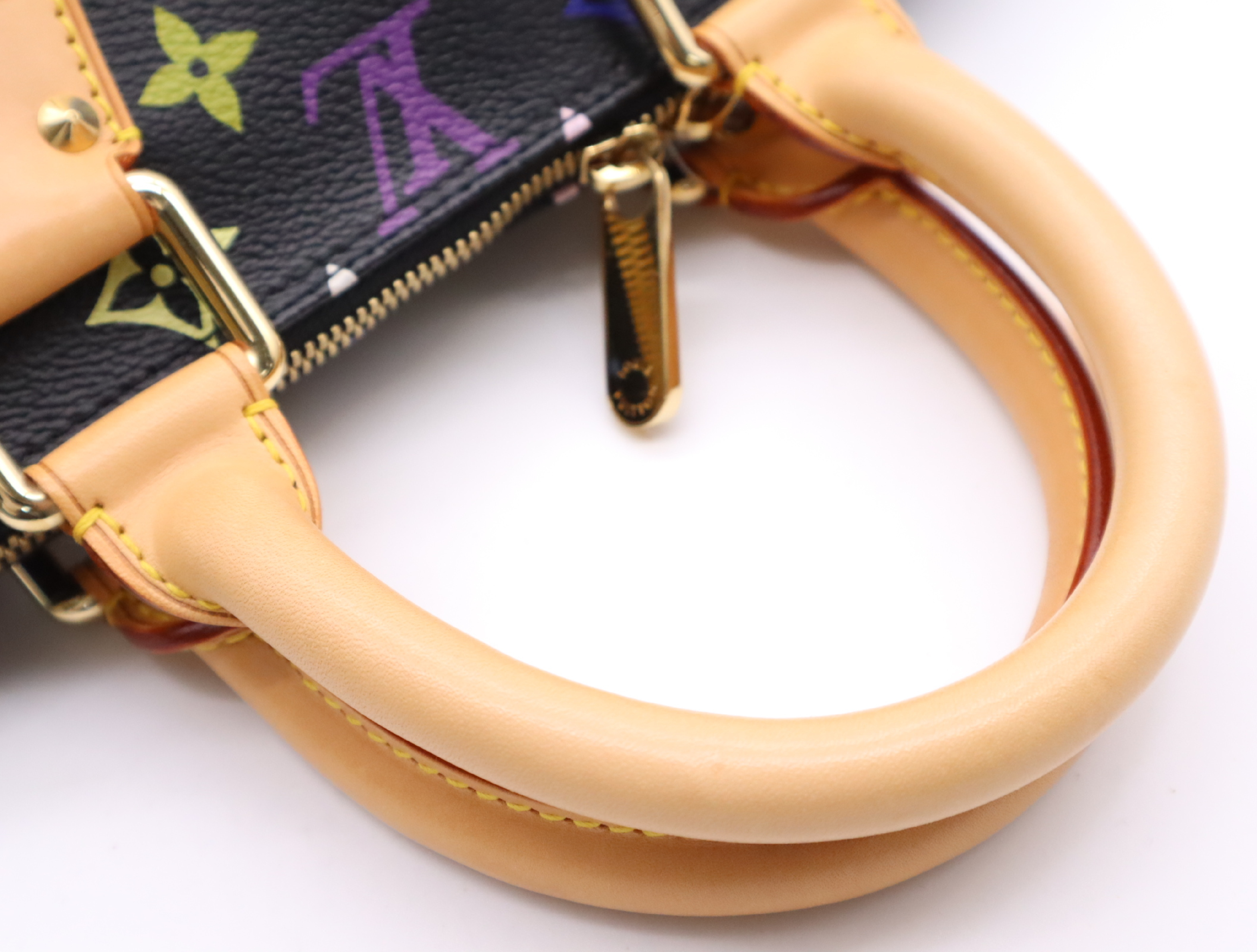 M92646 Multicolor Alma Noir Handbag — view 12