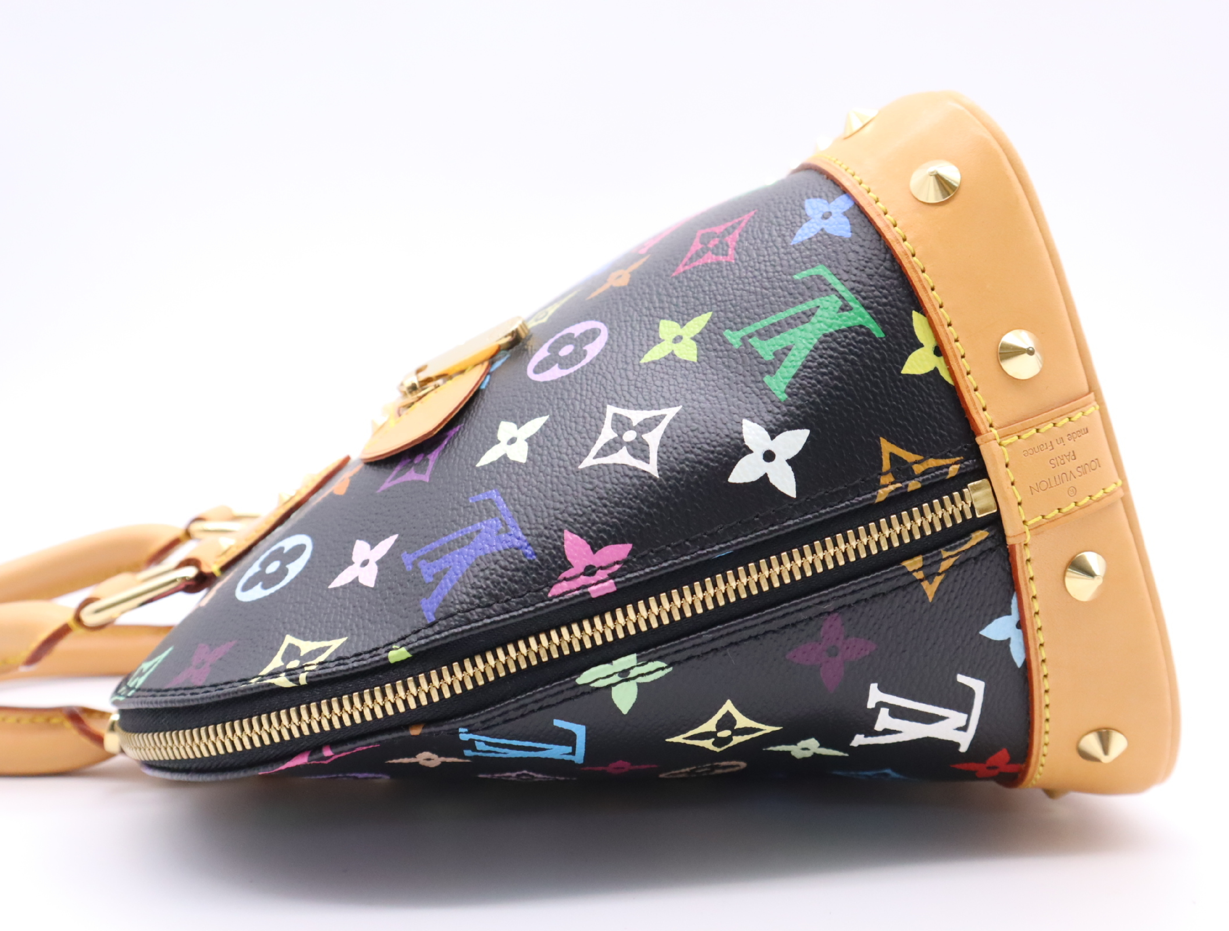 M92646 Multicolor Alma Noir Handbag — view 3