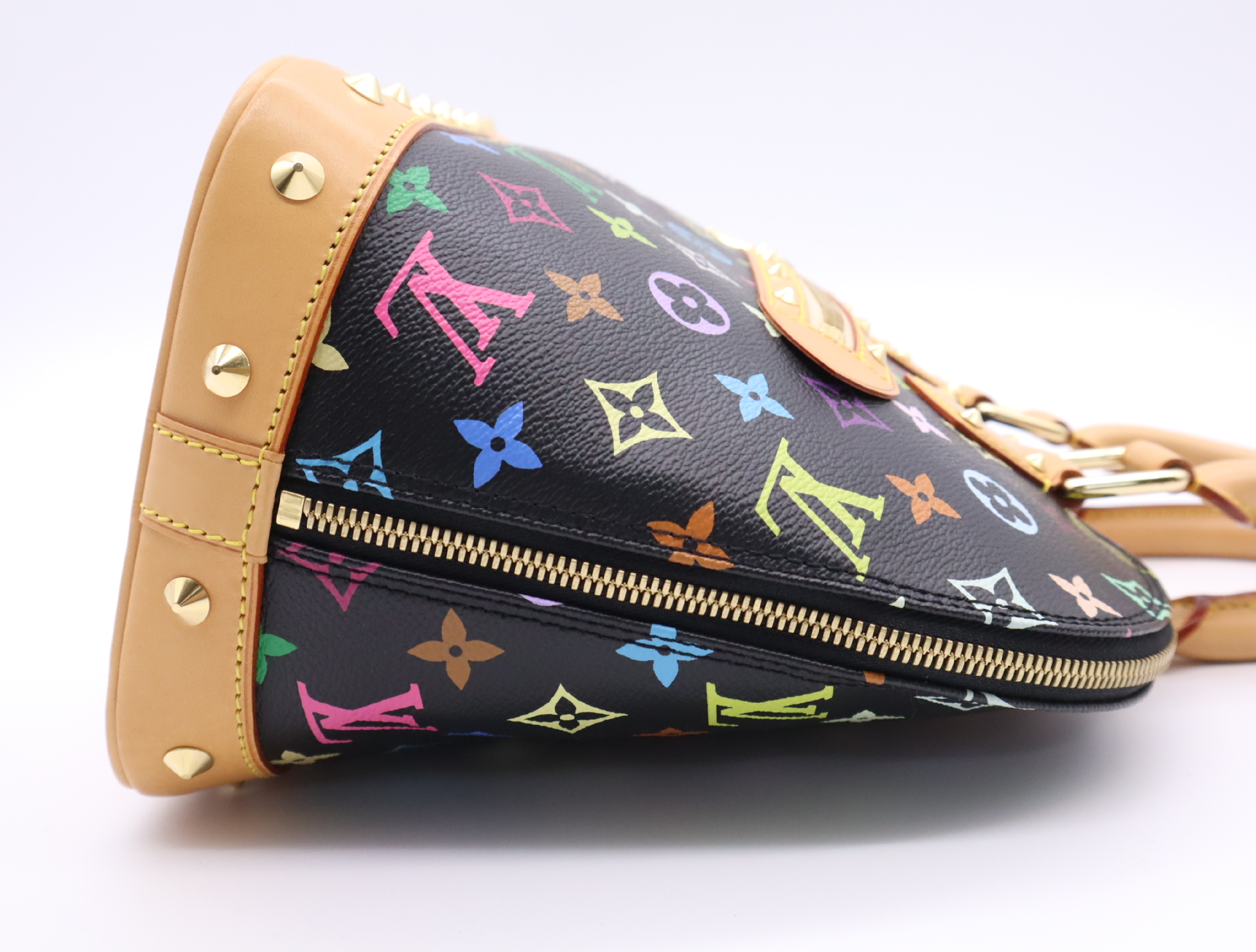 M92646 Multicolor Alma Noir Handbag — view 5