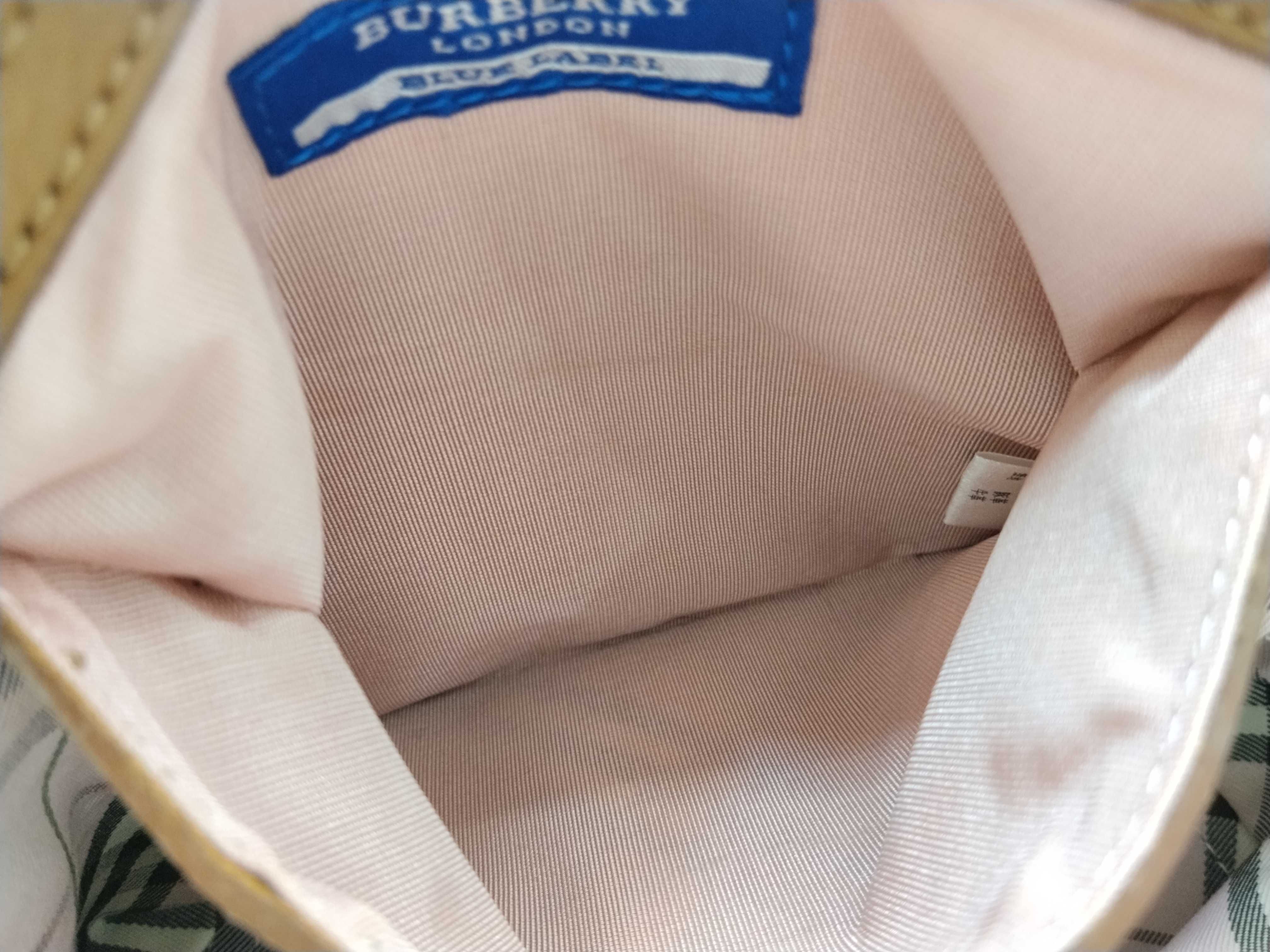Blue Label Burberry Reversible Check Bag Handbag — view 11
