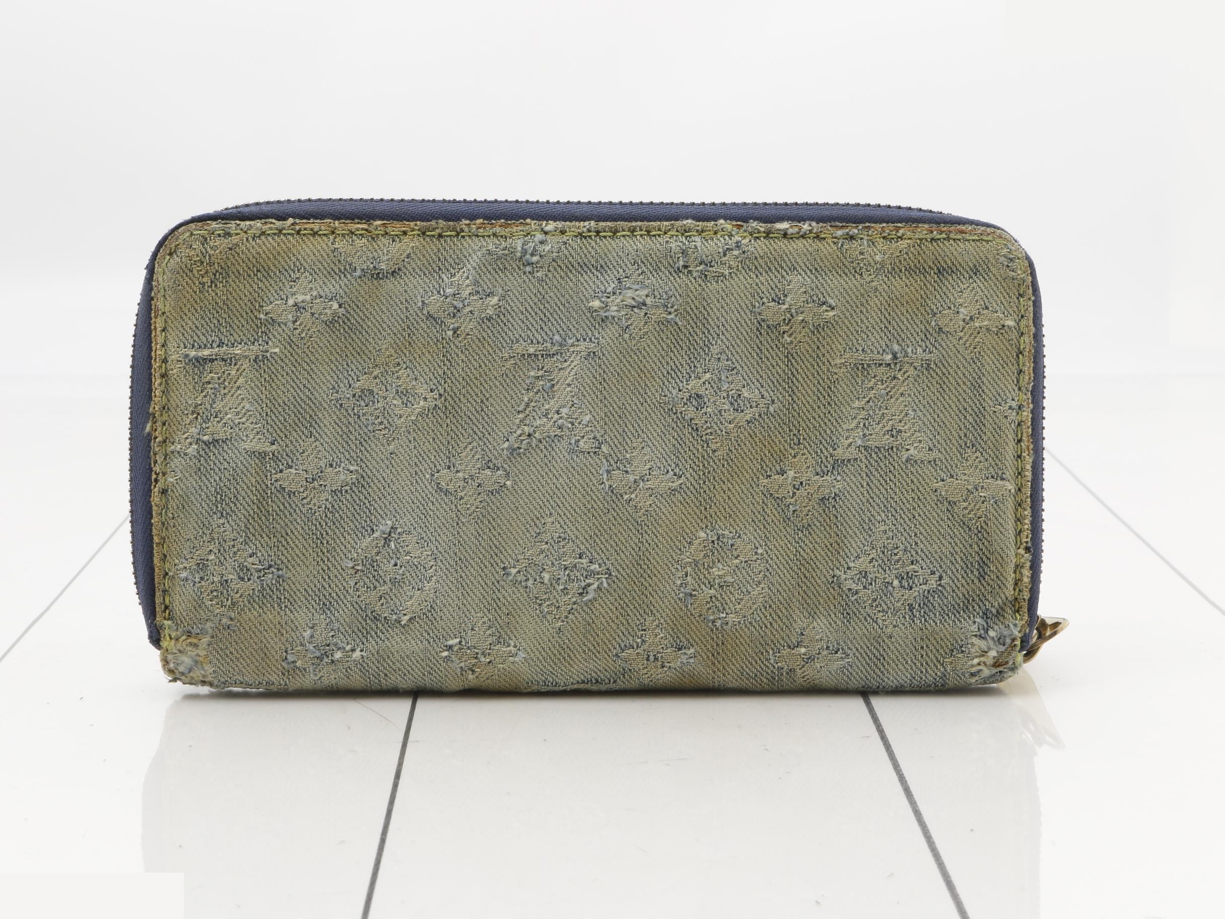Denim Zippy Wallet — view 2