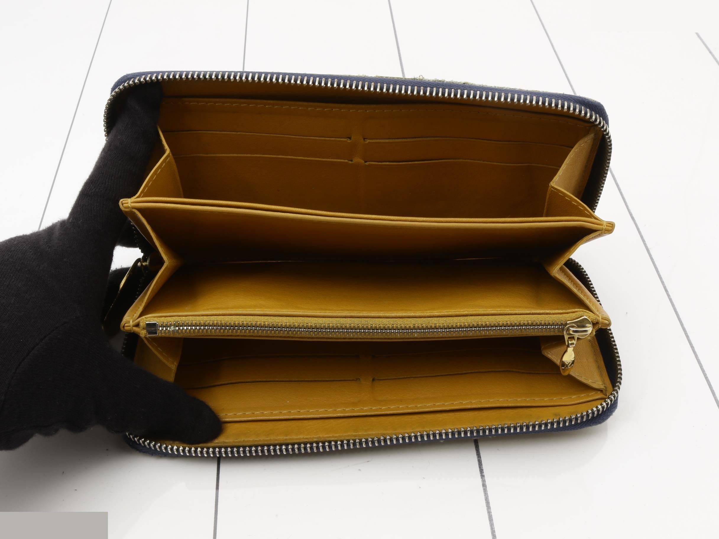 Denim Zippy Wallet — view 4