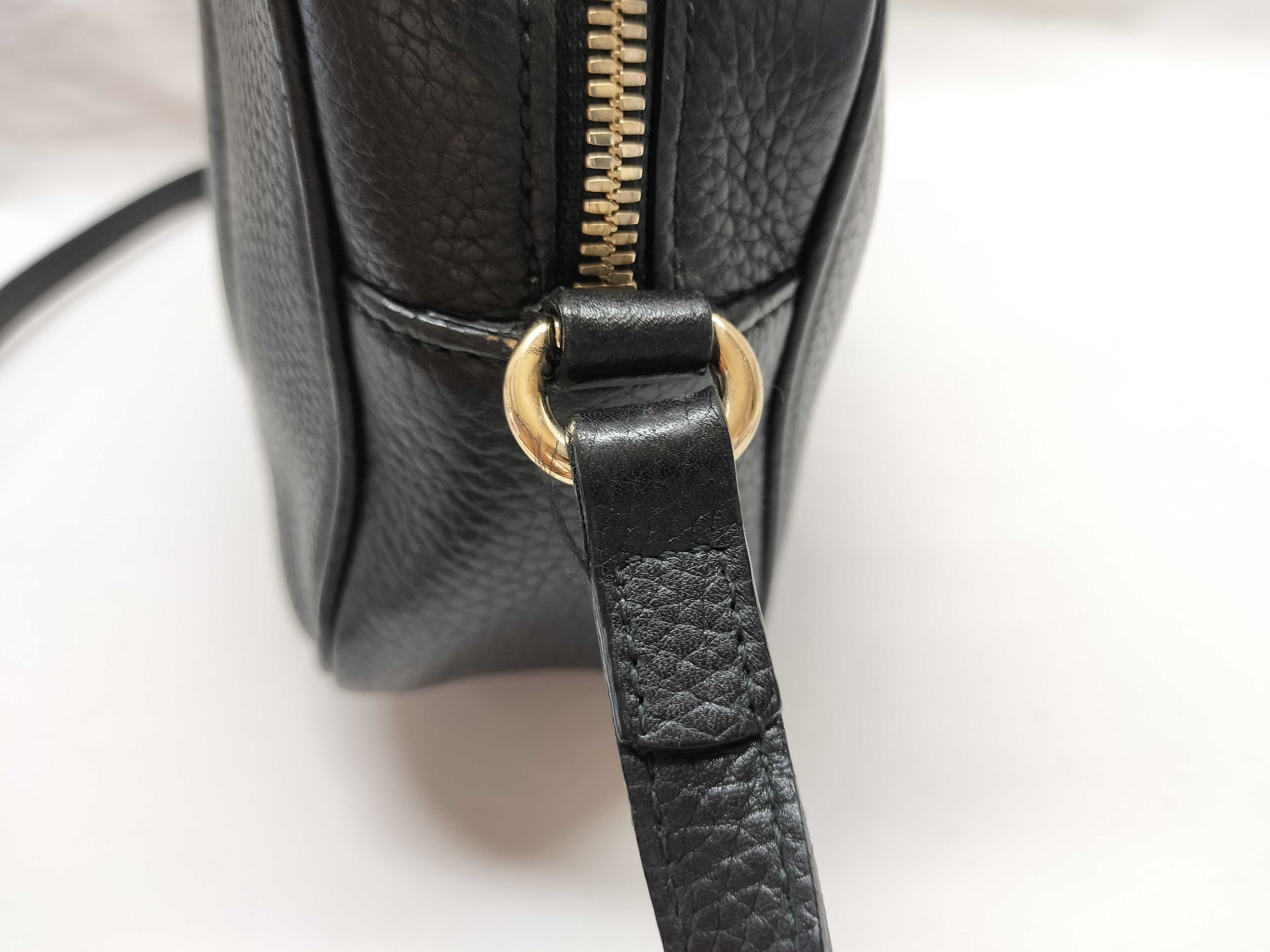 Soho Leather Shoulder Bag, Black, 308364 (Shoulder Bag) — view 9
