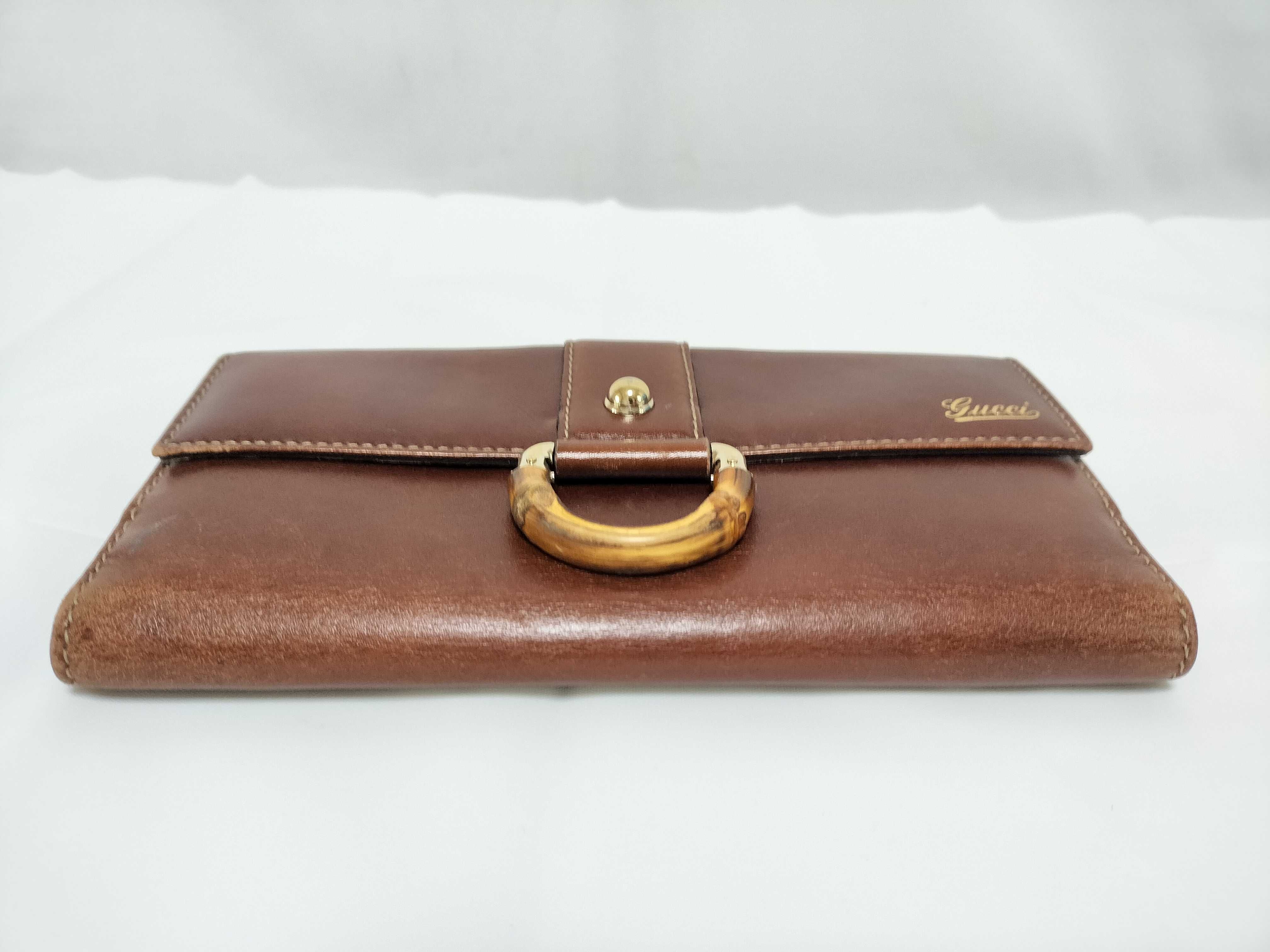 Bamboo Leather Long Wallet — view 3
