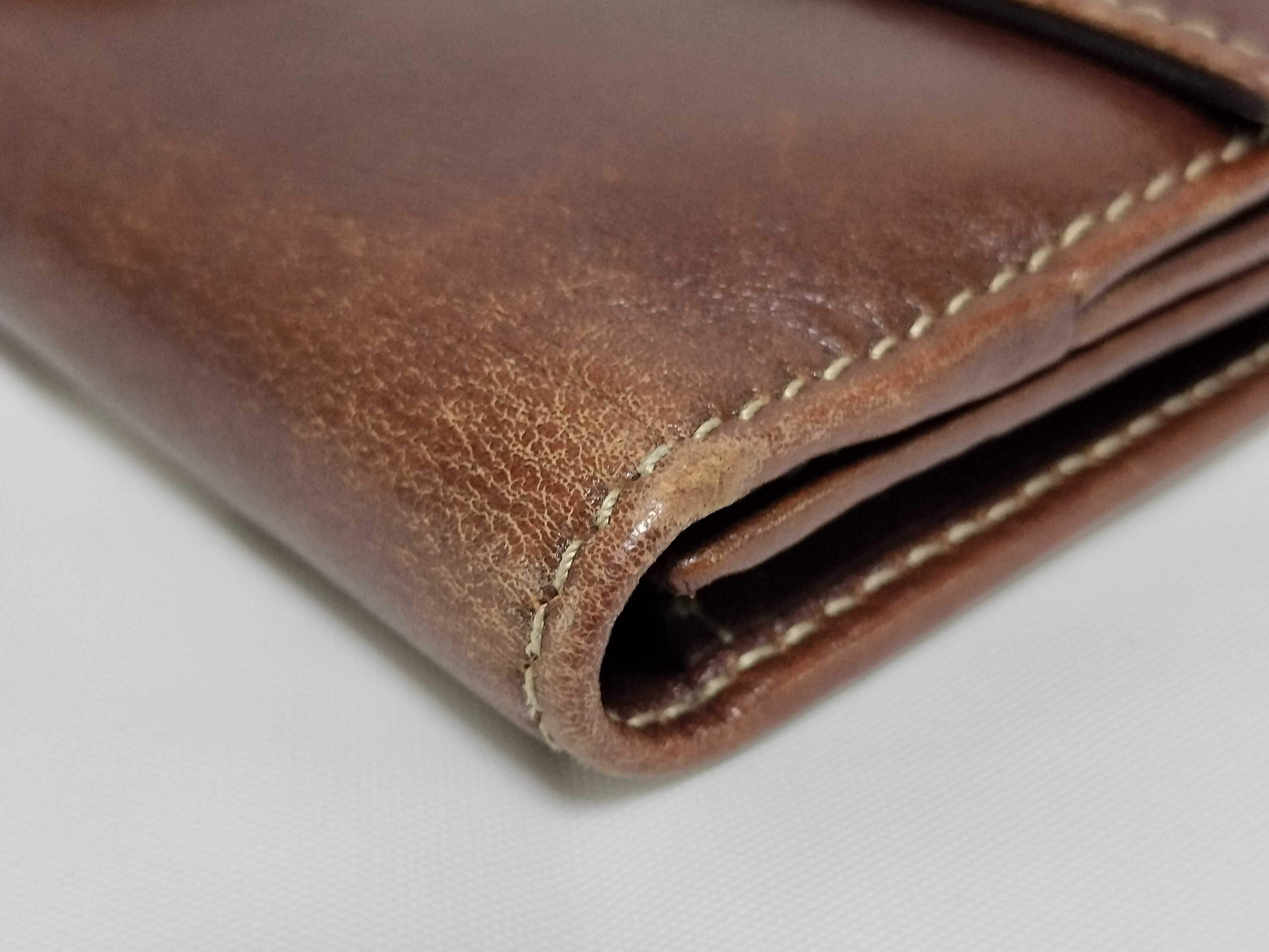 Bamboo Leather Long Wallet — view 4