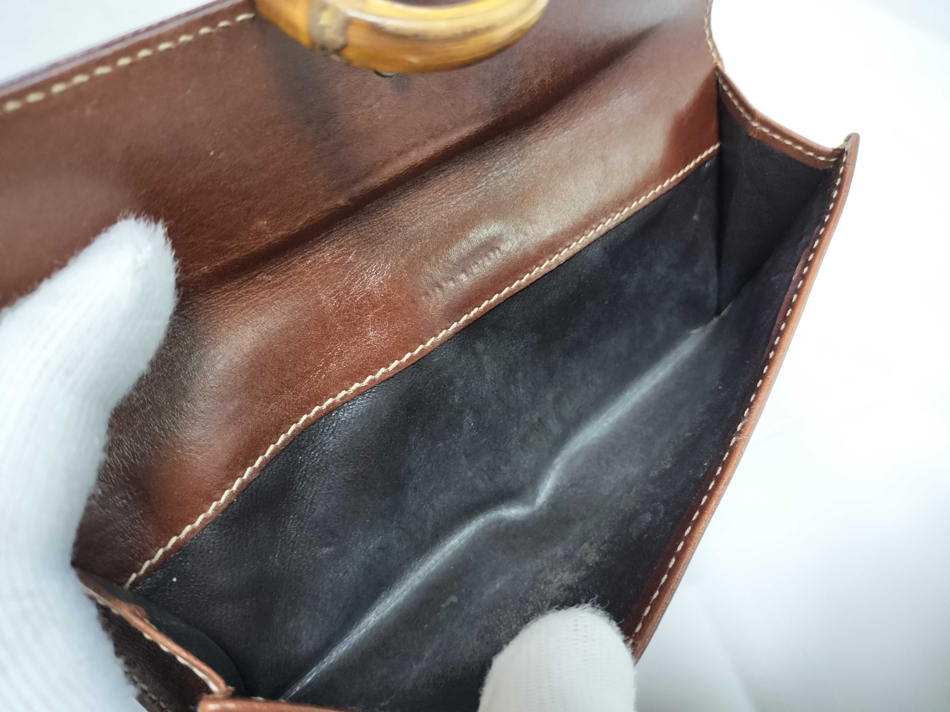 Bamboo Leather Long Wallet — view 9