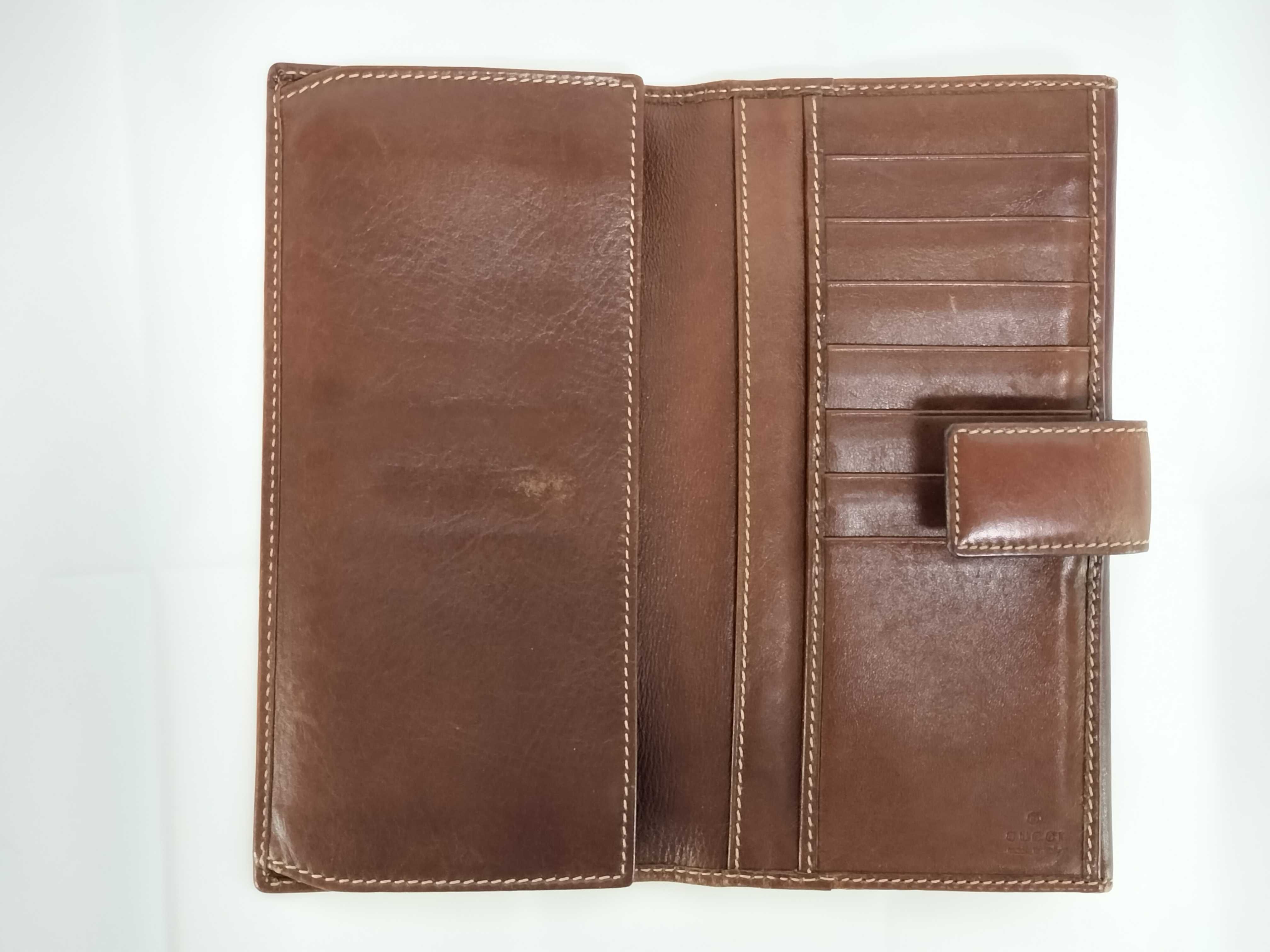 Bamboo Leather Long Wallet — view 10
