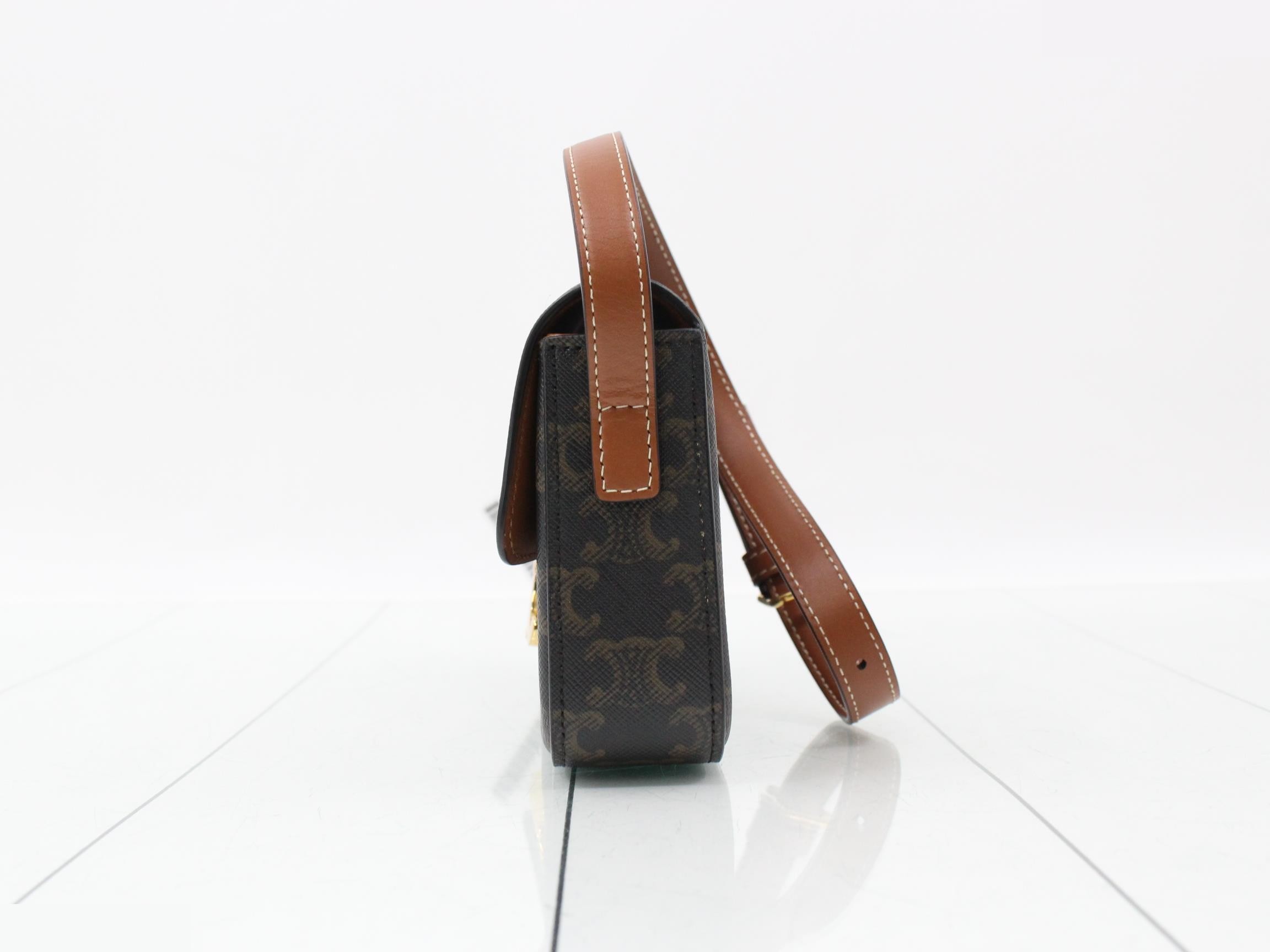 Triomphe Semi-Shoulder Bag — view 3