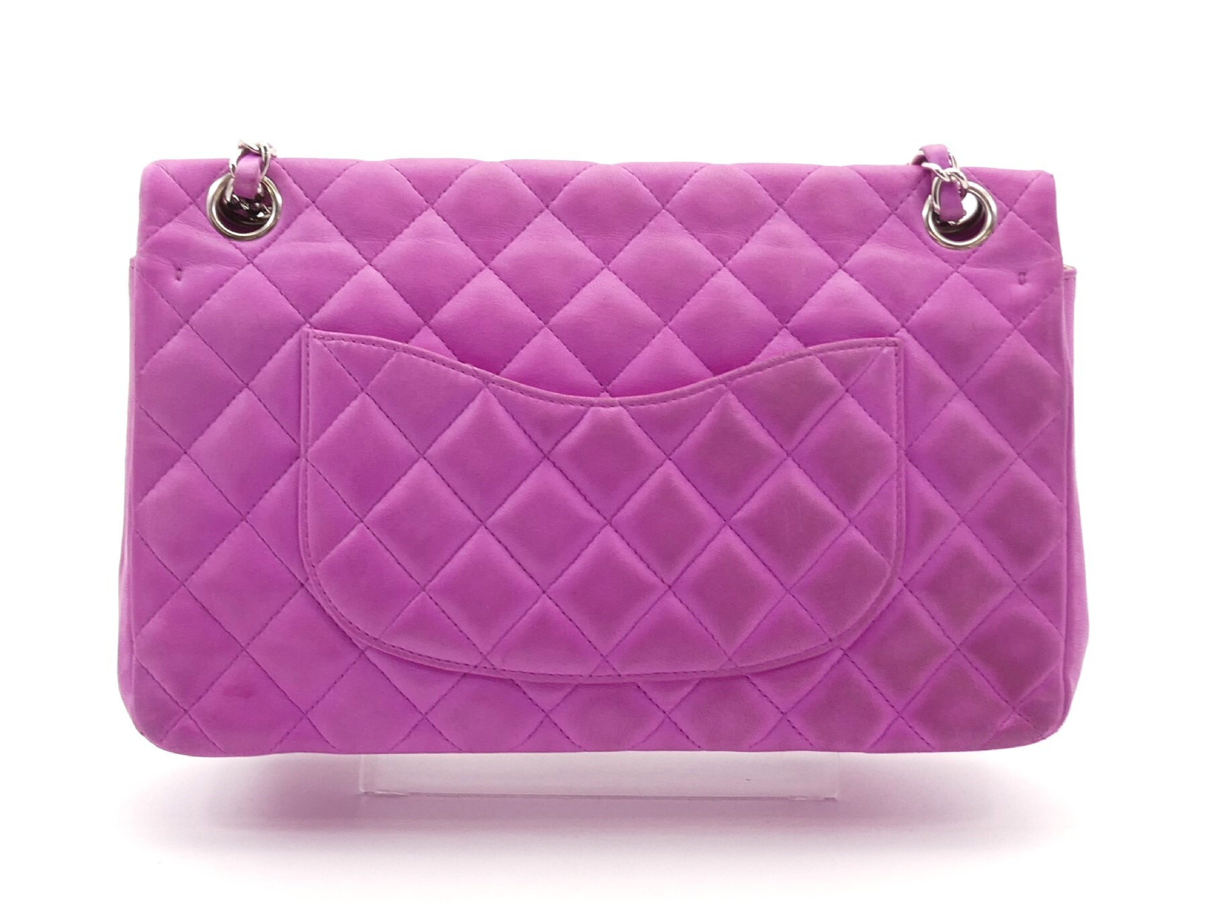 Matelassé Coco Mark Turnlock Double Chain Shoulder Bag — view 2