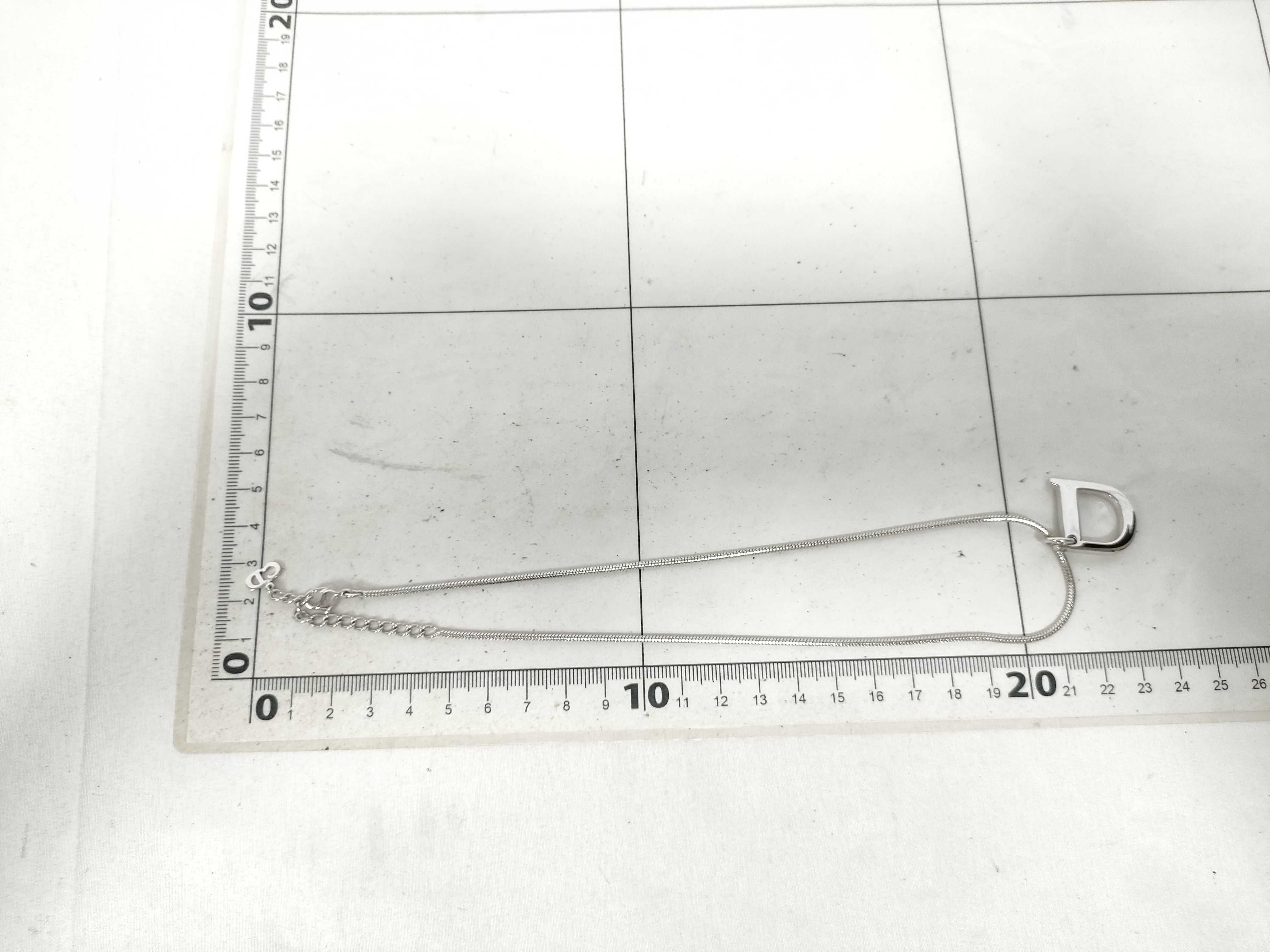 D logo necklace — view 7