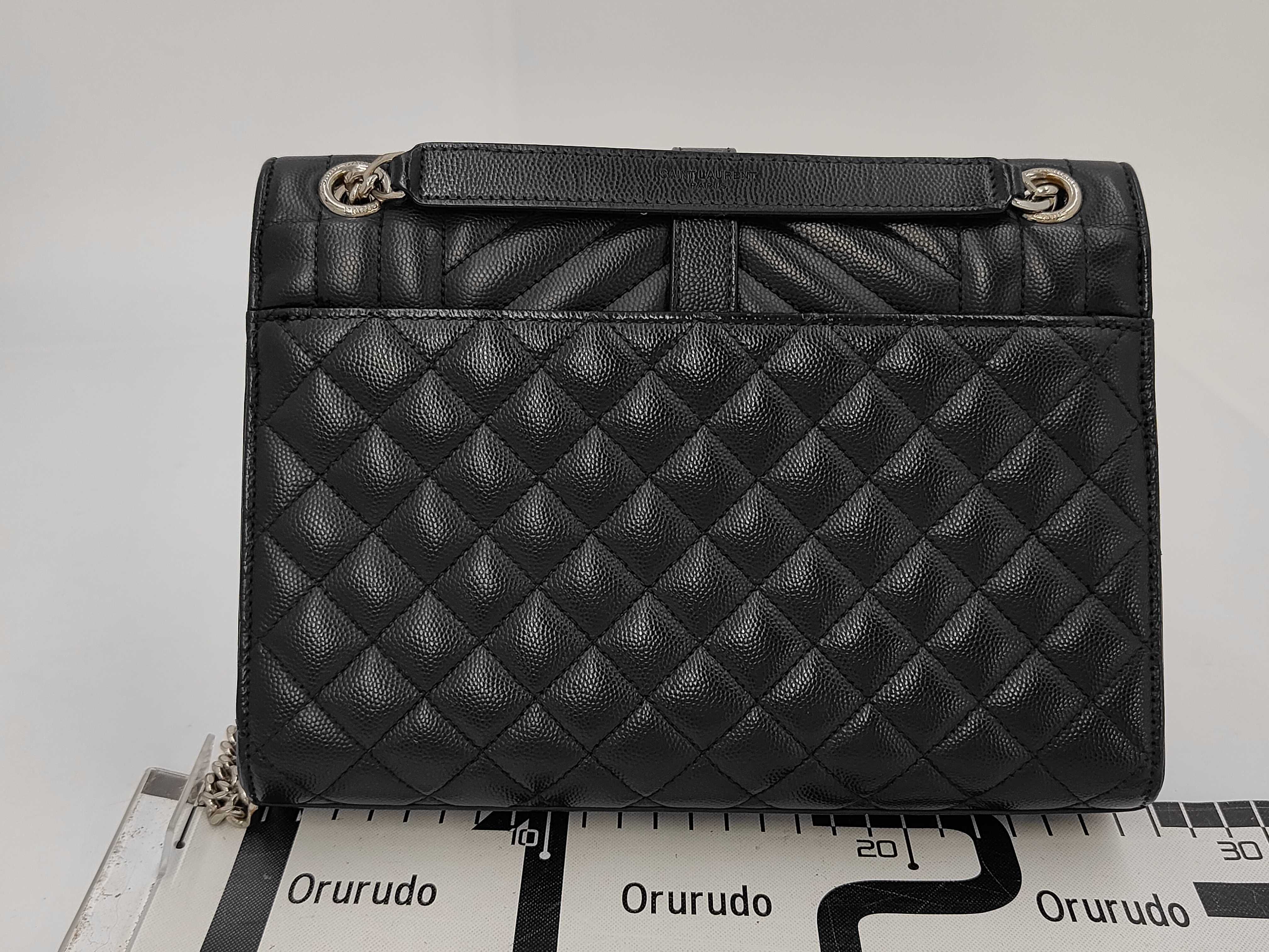 Envelope Leather Chain Hand Shoulder Bag — view 2