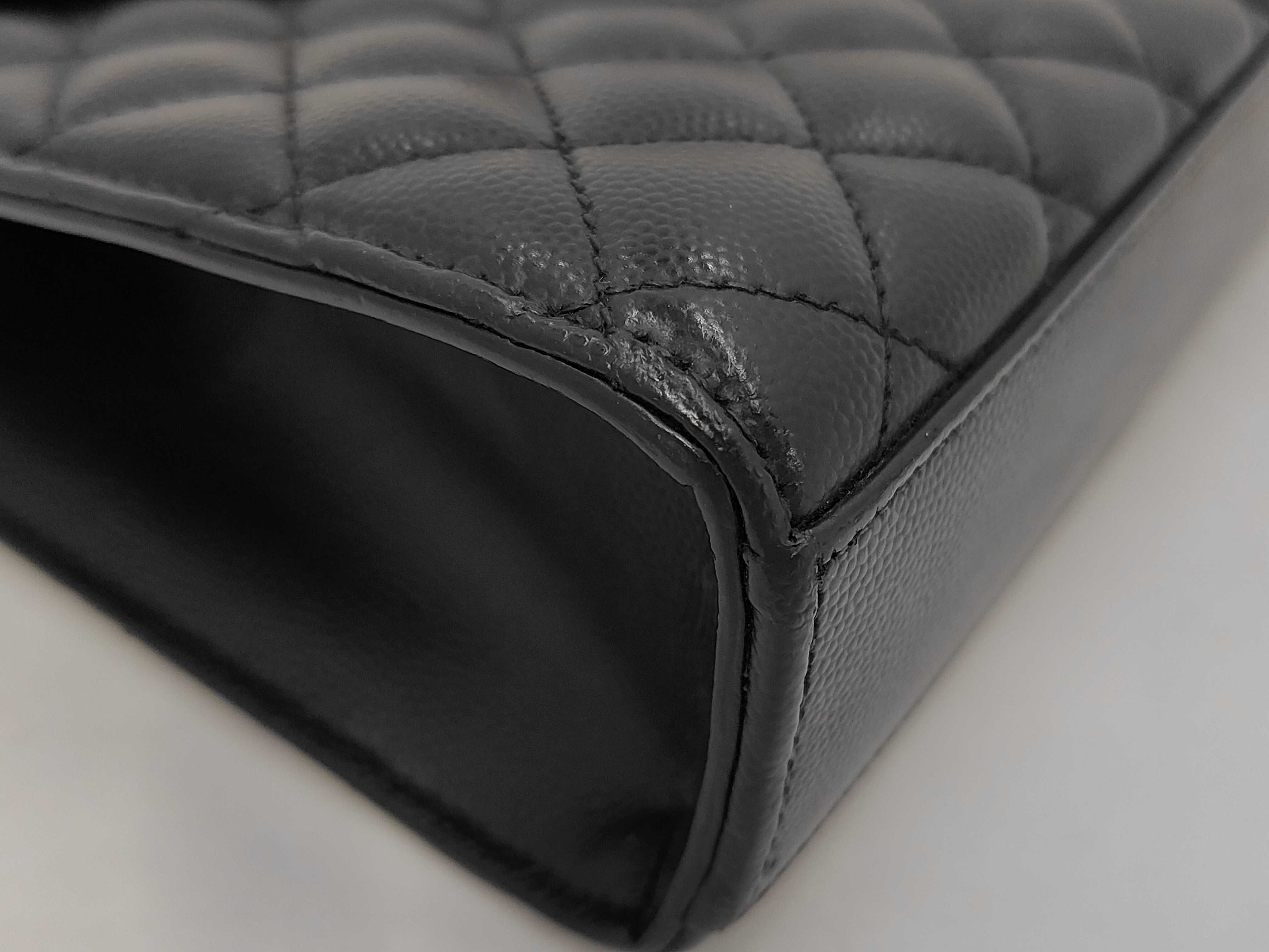 Envelope Leather Chain Hand Shoulder Bag — view 3