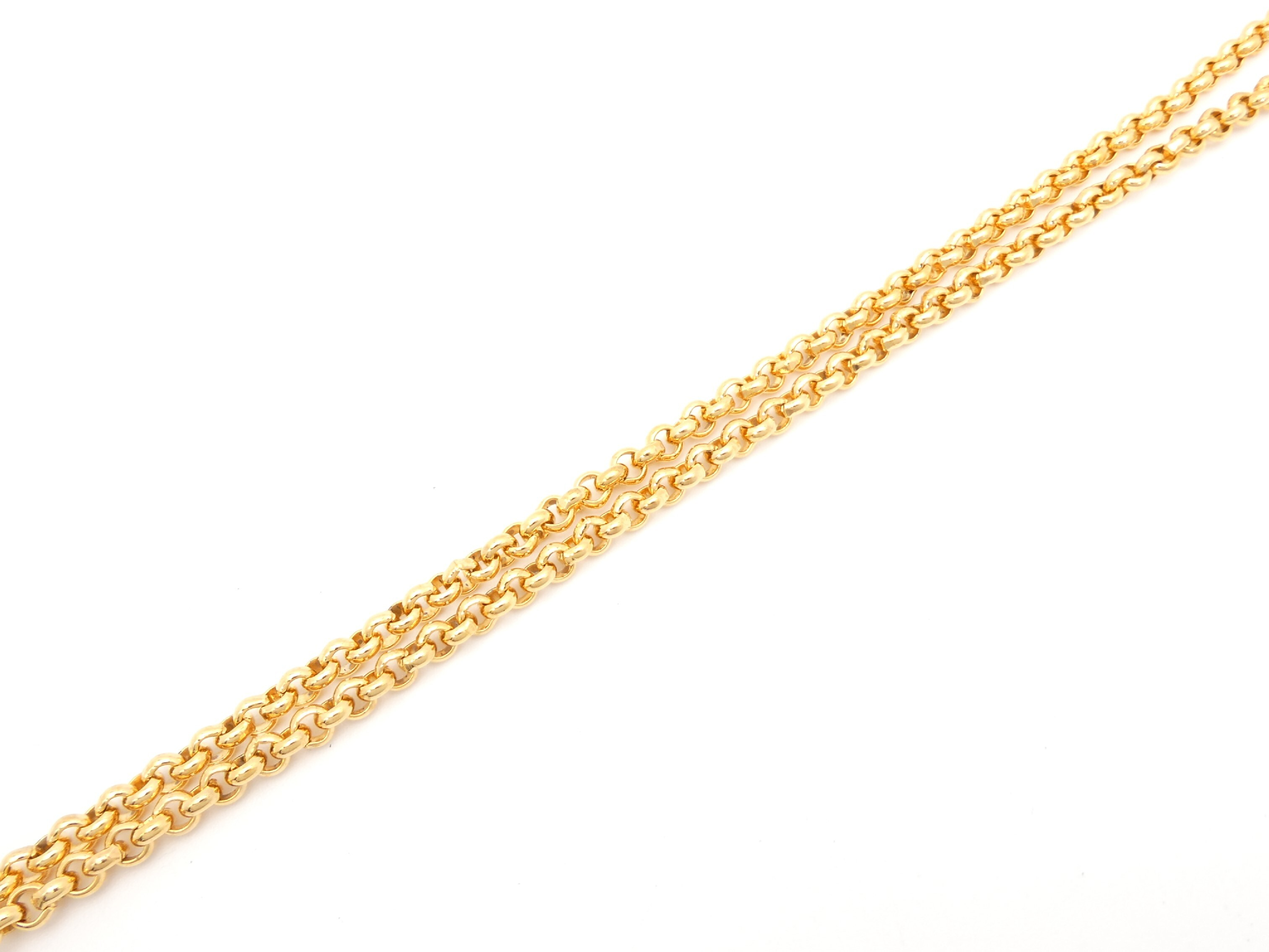 Coco Mark Gold Necklace — view 6