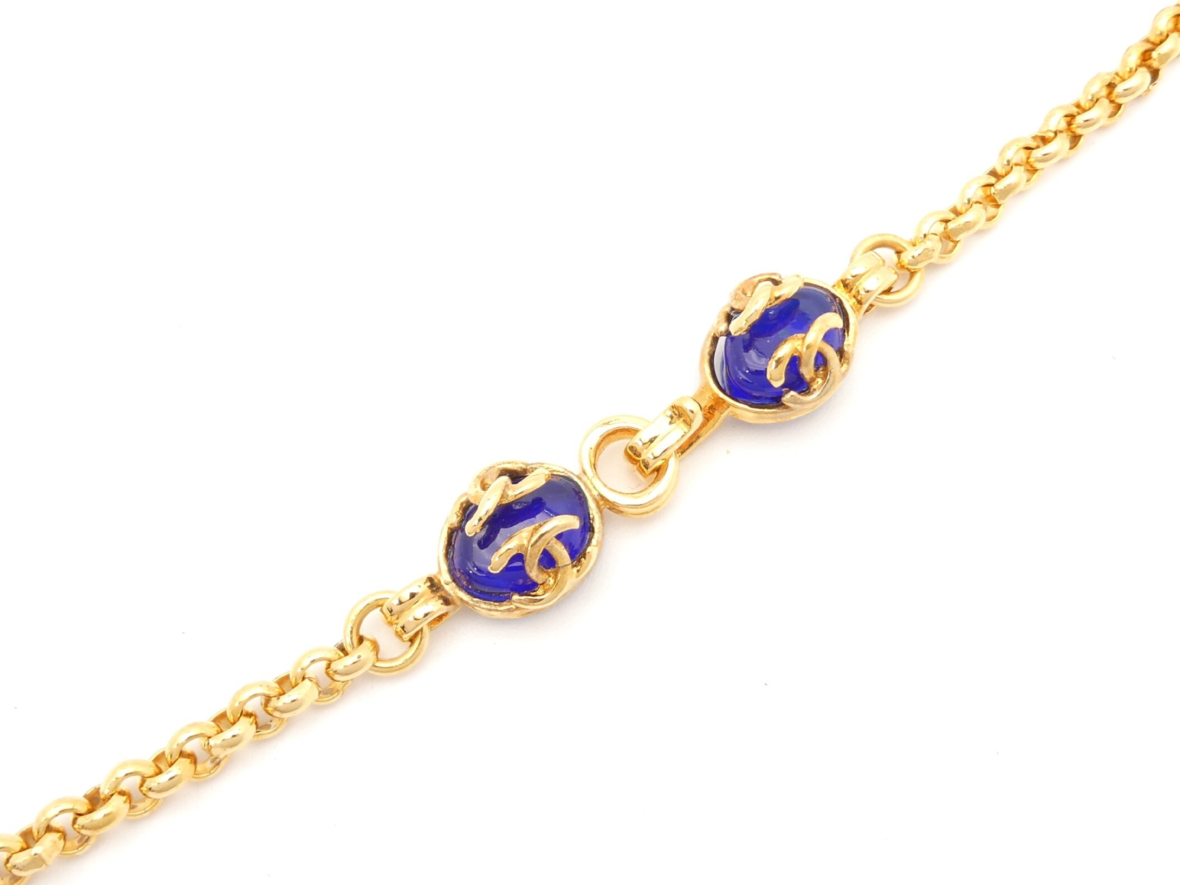 Coco Mark Gold Necklace — view 7