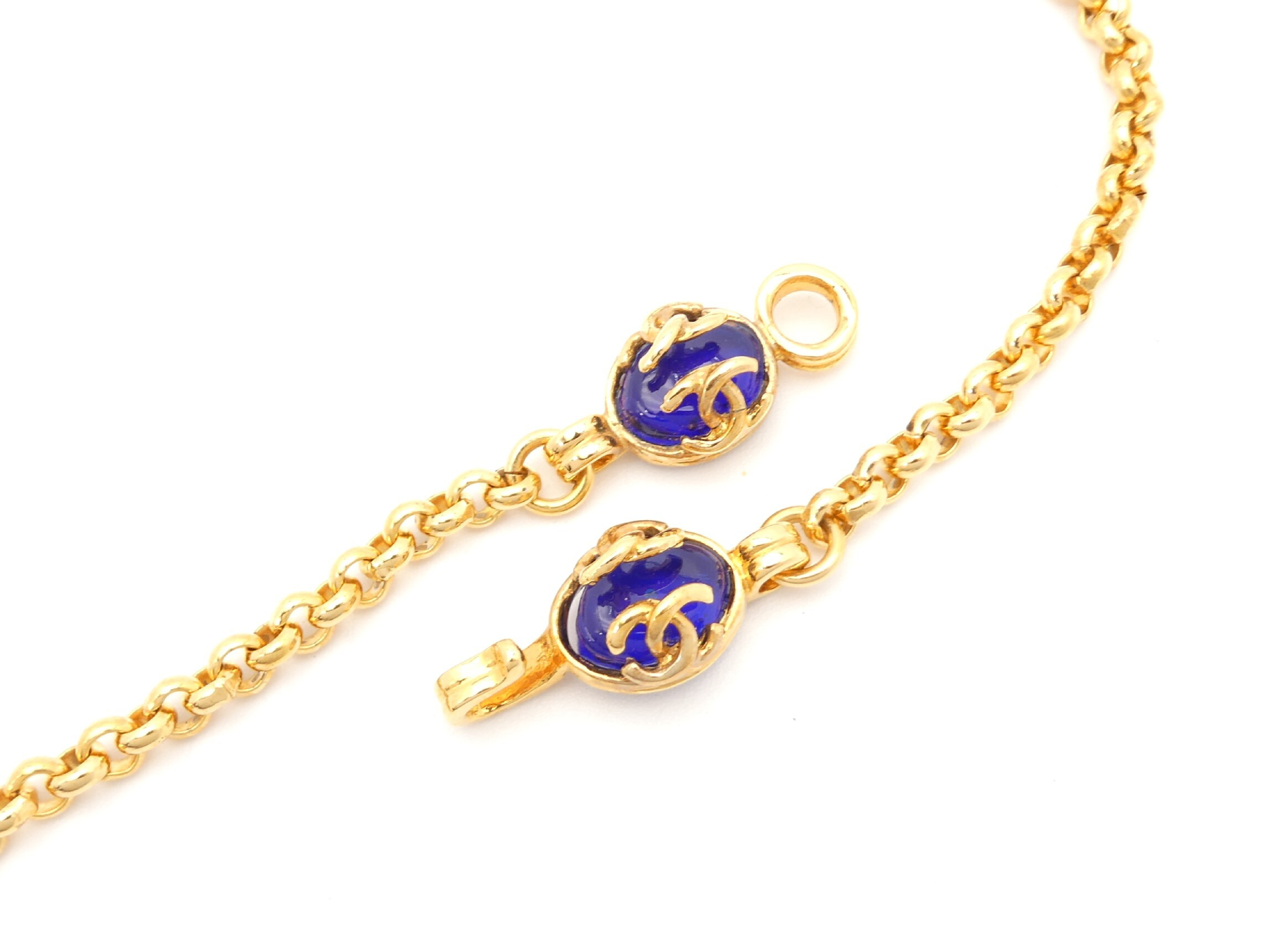 Coco Mark Gold Necklace — view 8