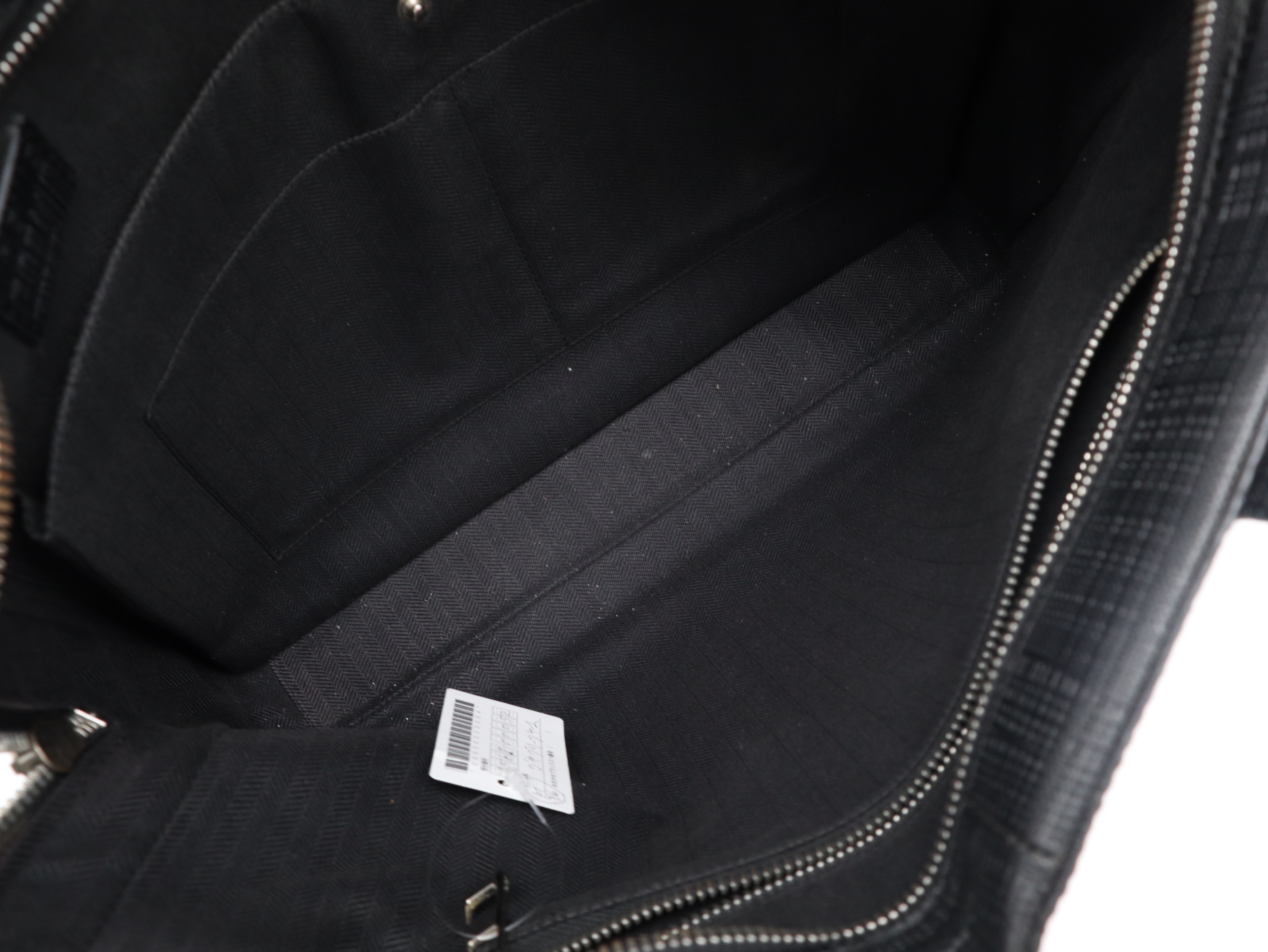 Leather Goya Briefcase Black Business Bag — view 11