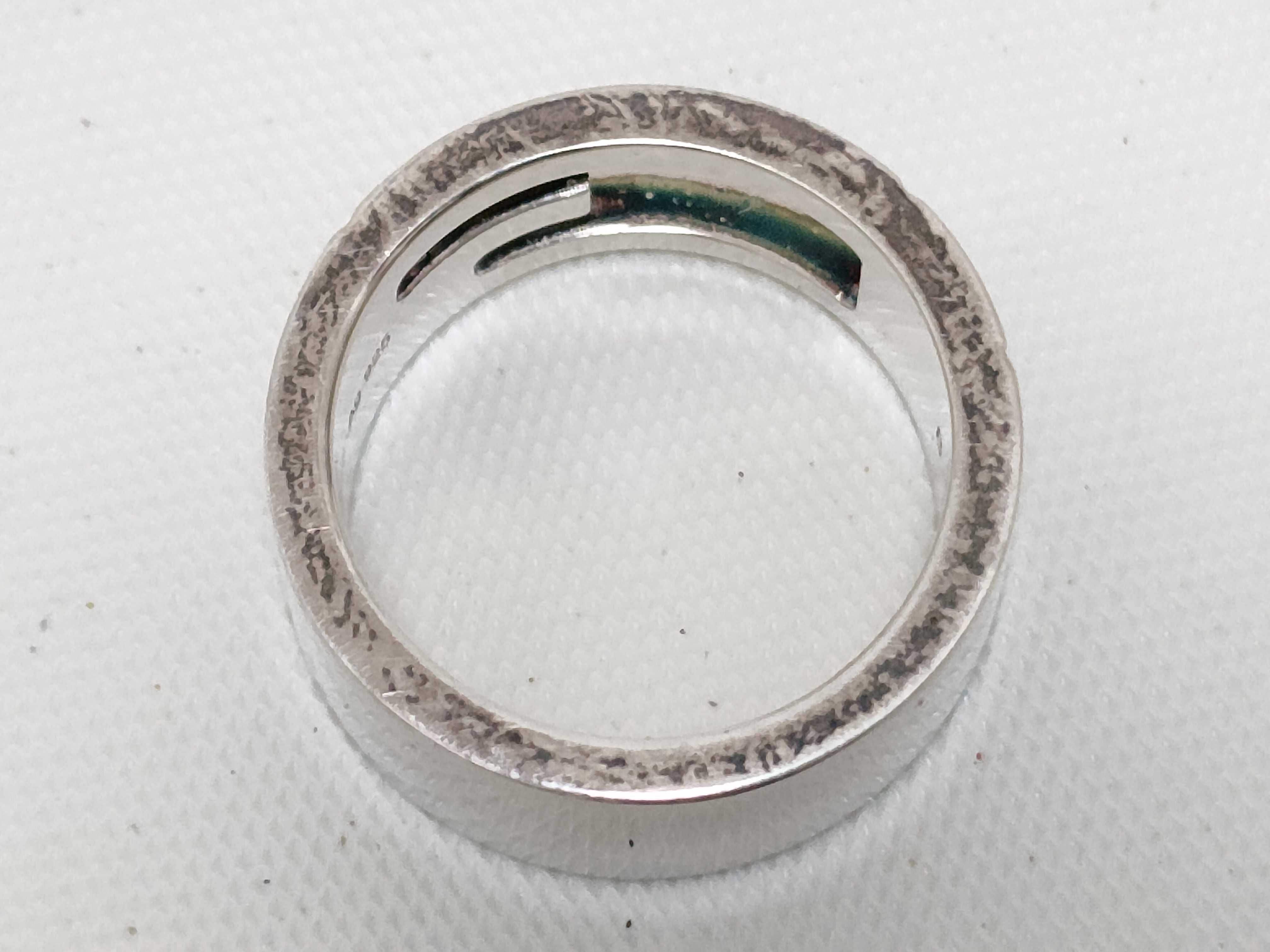G-ring, 925 sterling silver, size 8. — view 6