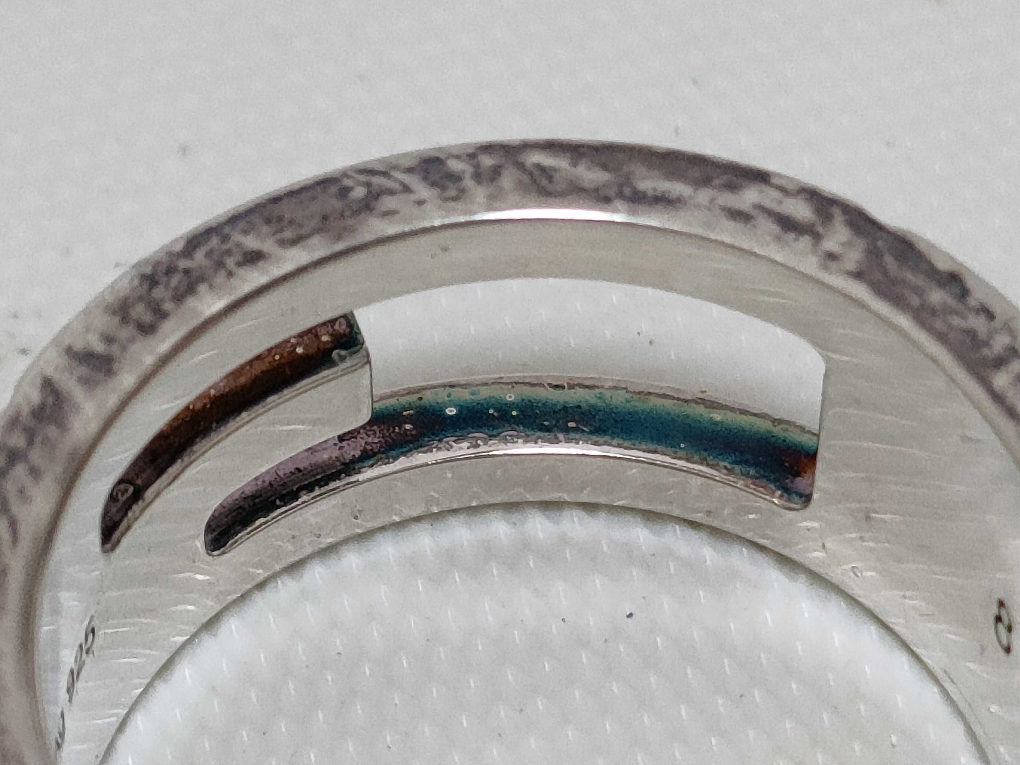G-ring, 925 sterling silver, size 8. — view 9