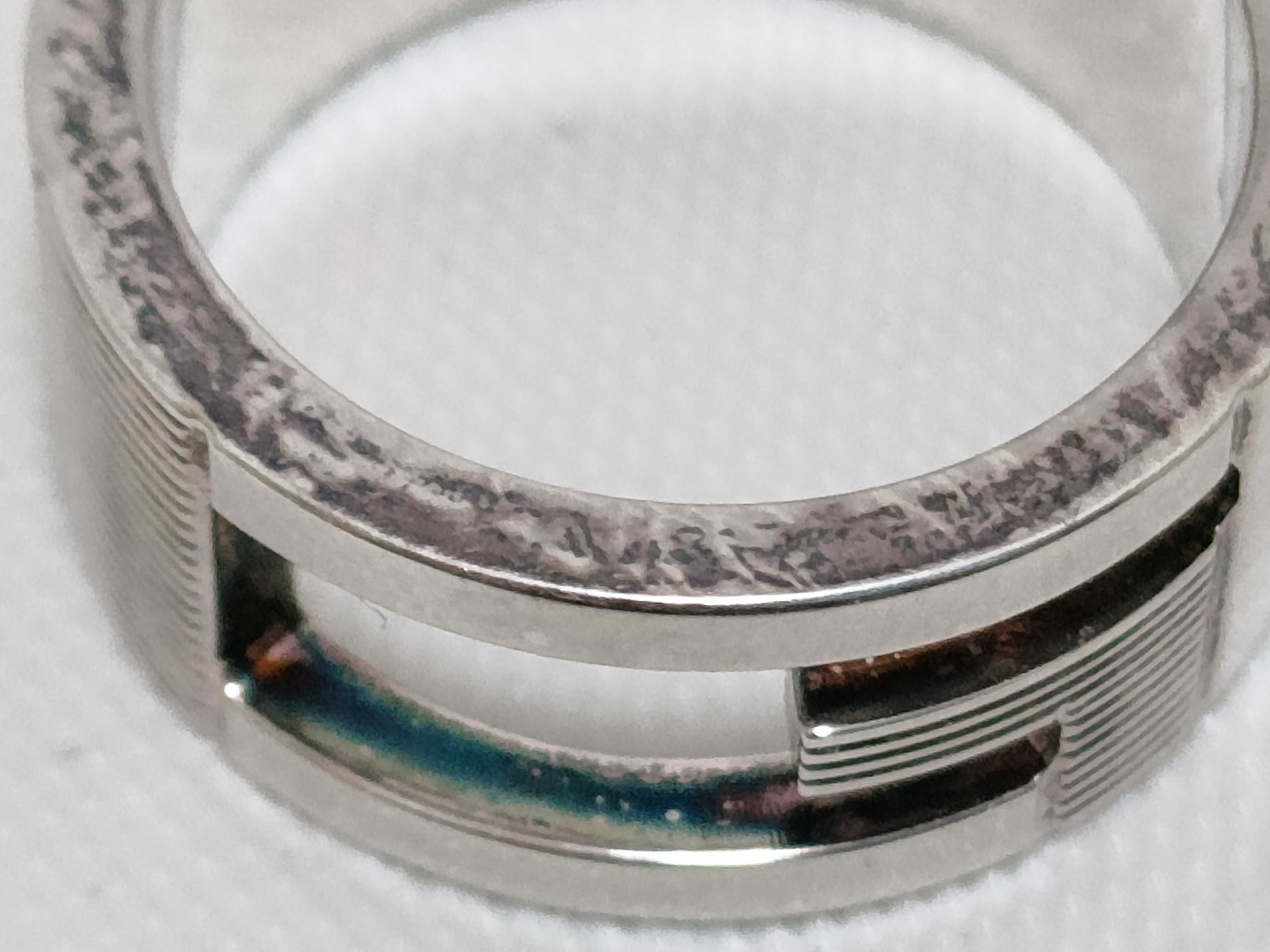 G-ring, 925 sterling silver, size 8. — view 10