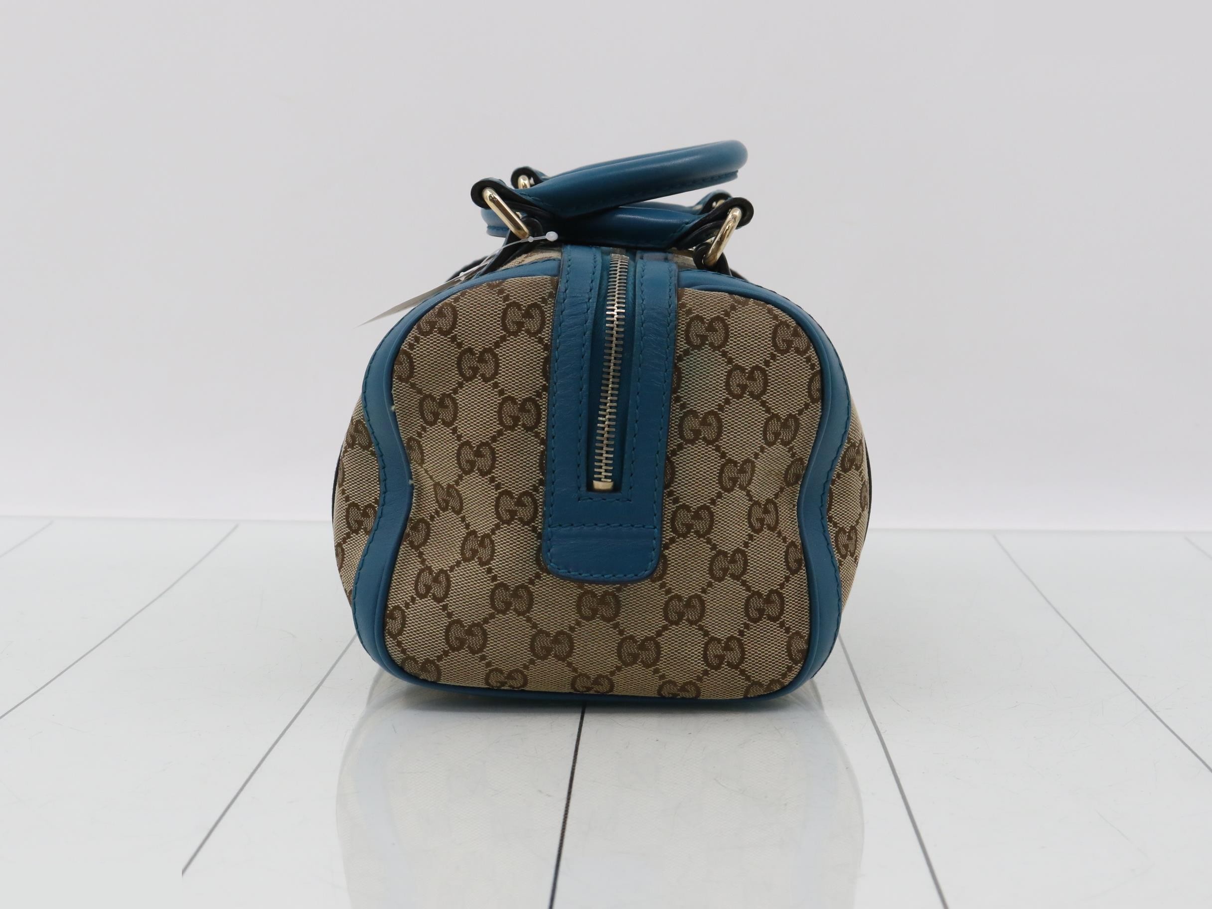 GG Canvas Leather Handbag — view 3